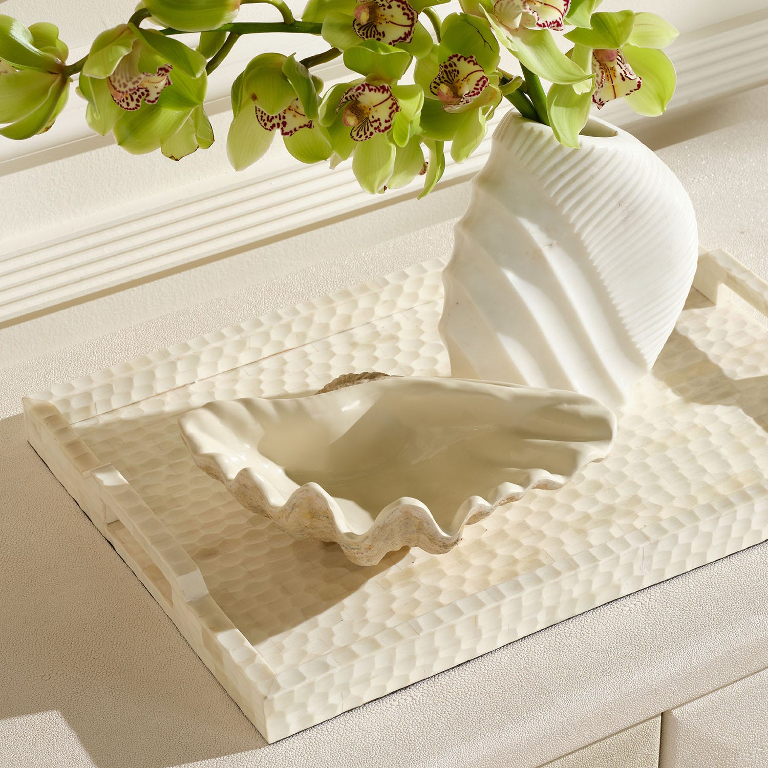 Tucker Tiled Decorative Tray - Set of 2 - Image 9