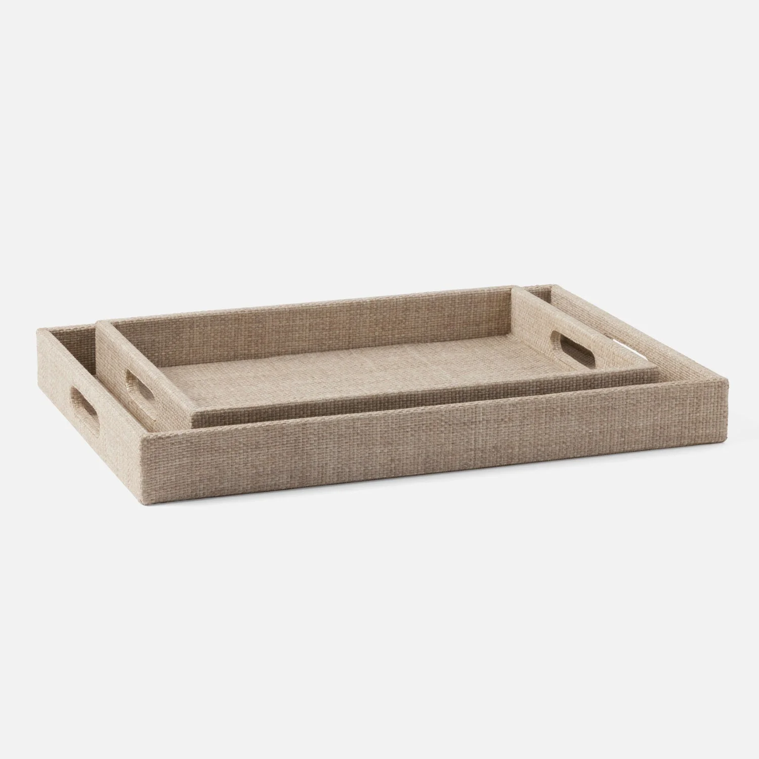 Valeria Casual Woven Tray - Set of 2 - Image 2