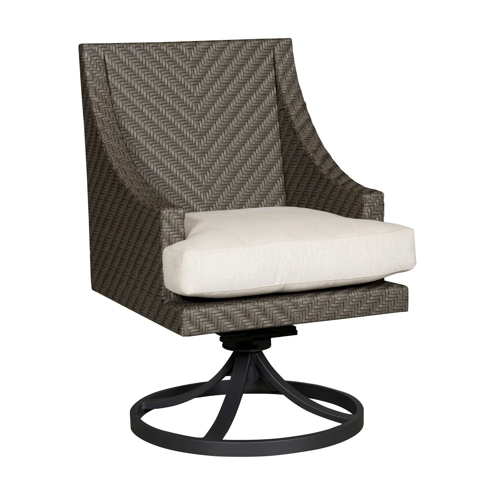 Vanguard Bridgehampton Outdoor Swivel Rocker Dining Chair - Image 2