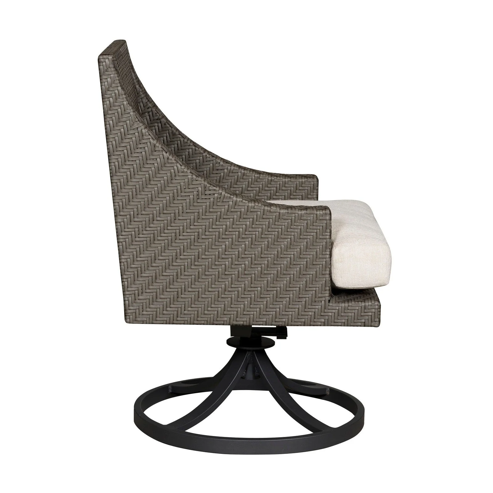 Vanguard Bridgehampton Outdoor Swivel Rocker Dining Chair - Image 3