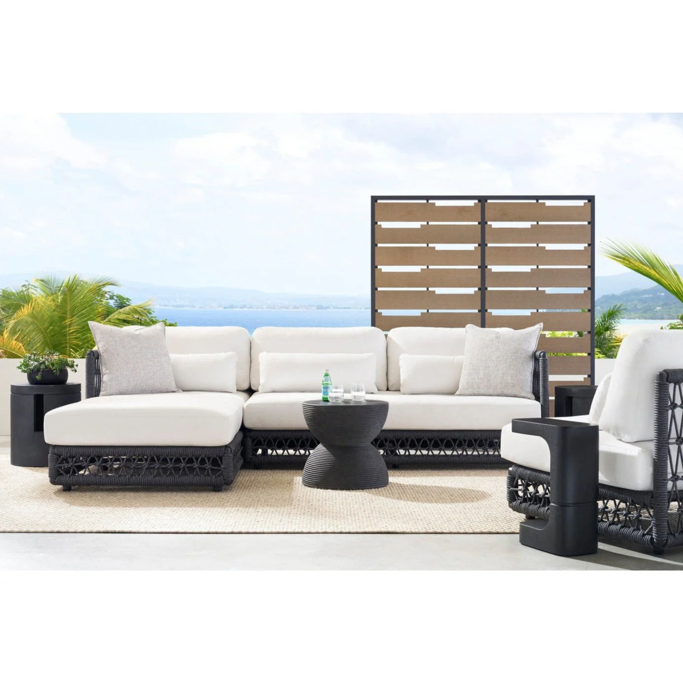 Vanguard Cedargrove Outdoor Armless Chair - Image 2