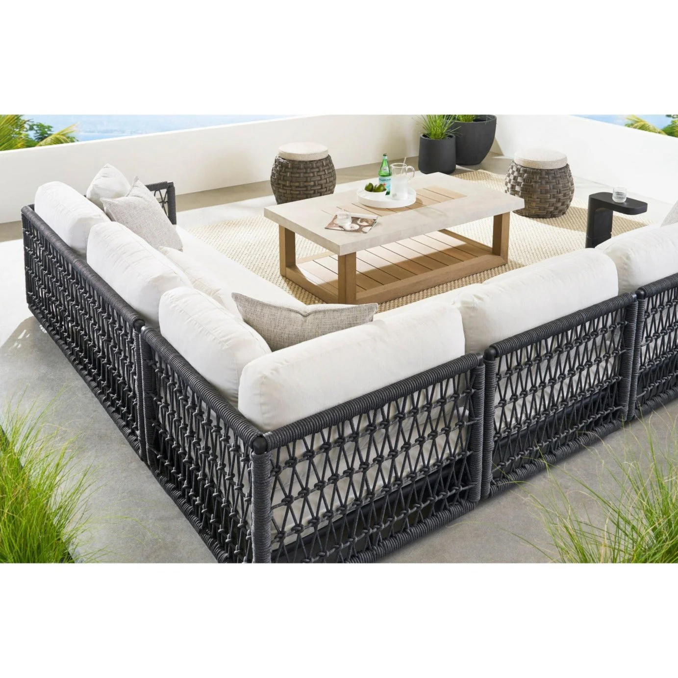 Vanguard Cedargrove Outdoor Armless Chair - Image 3
