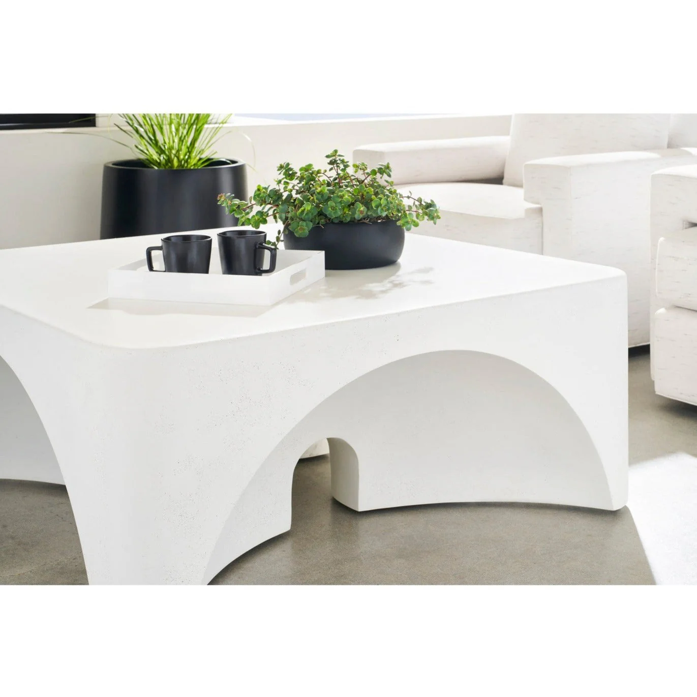 Vanguard Dorian Outdoor Square Cocktail Table - Image 2