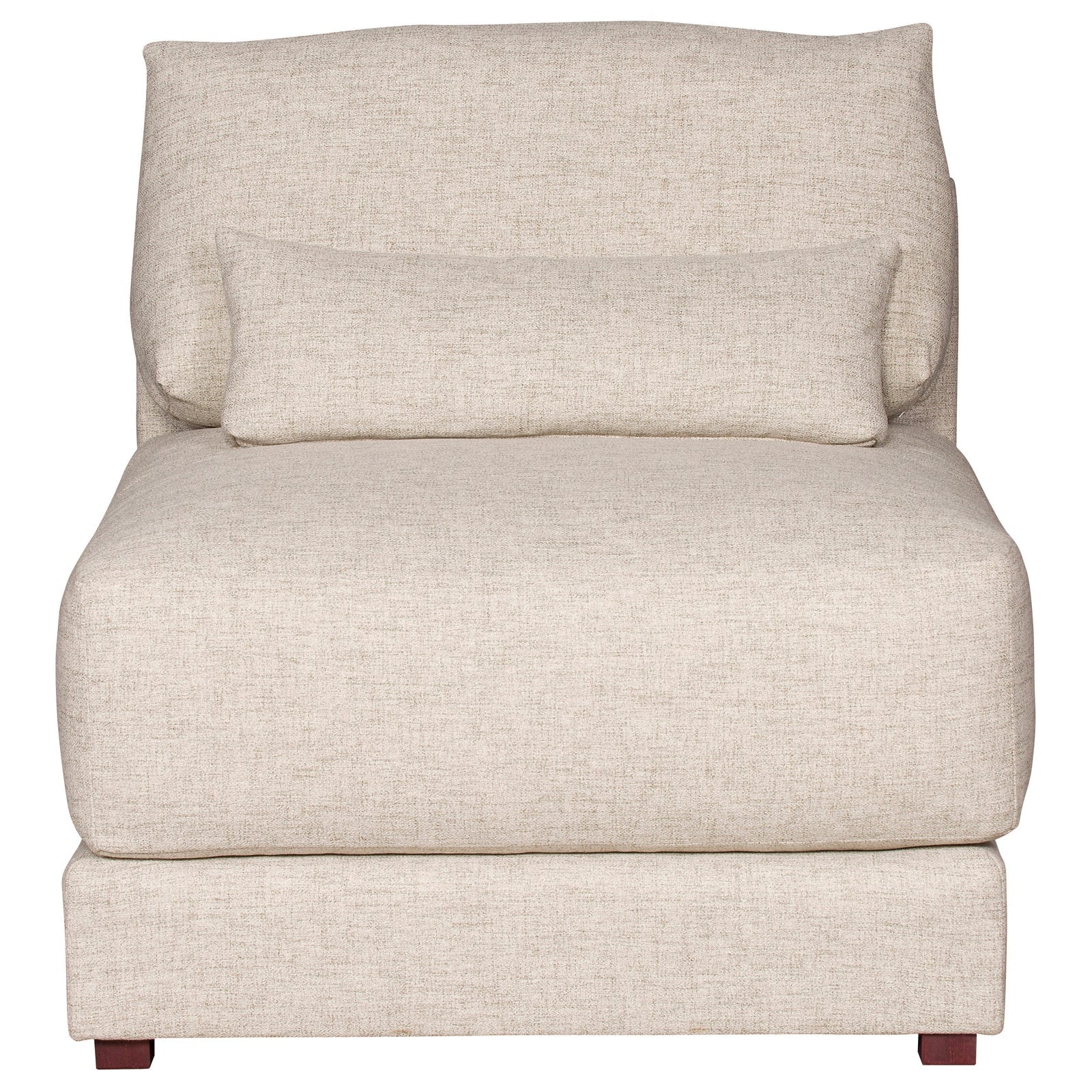 Vanguard Dove Armless Chair - Image 3