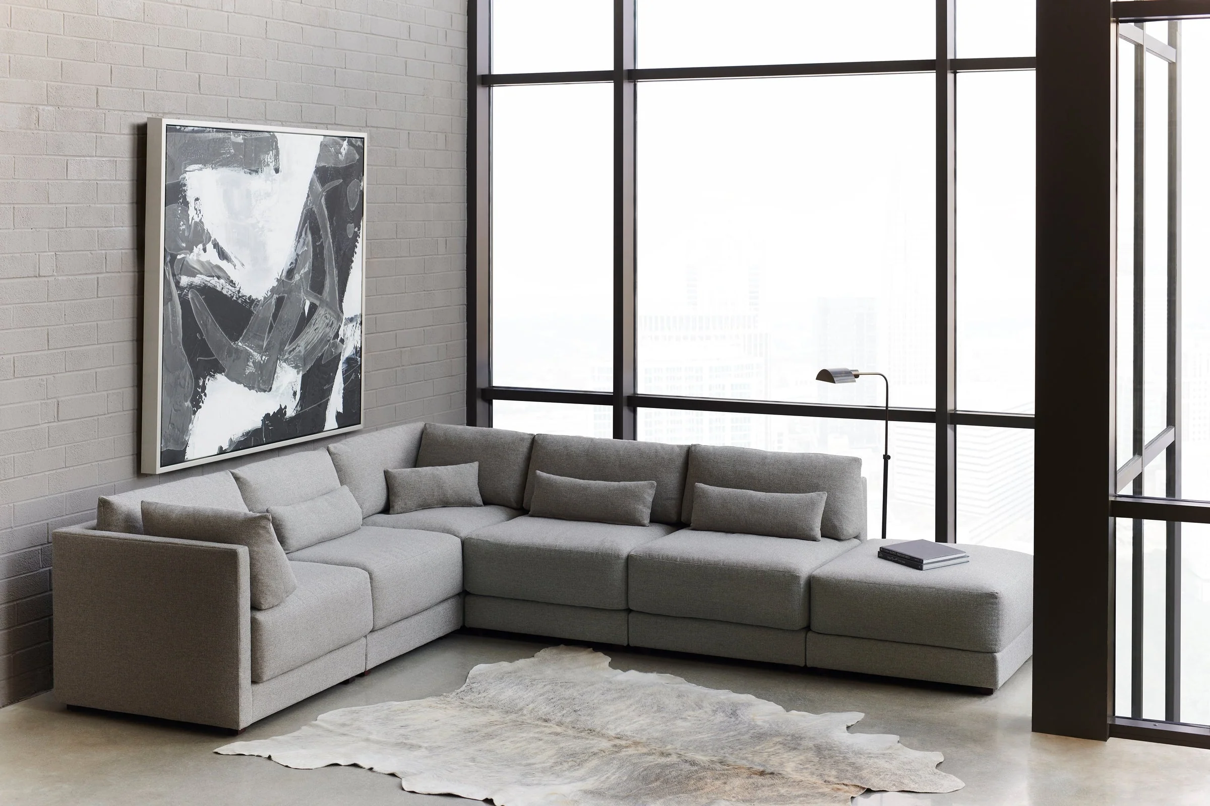 Vanguard Dove Bumper Ottoman - Image 3