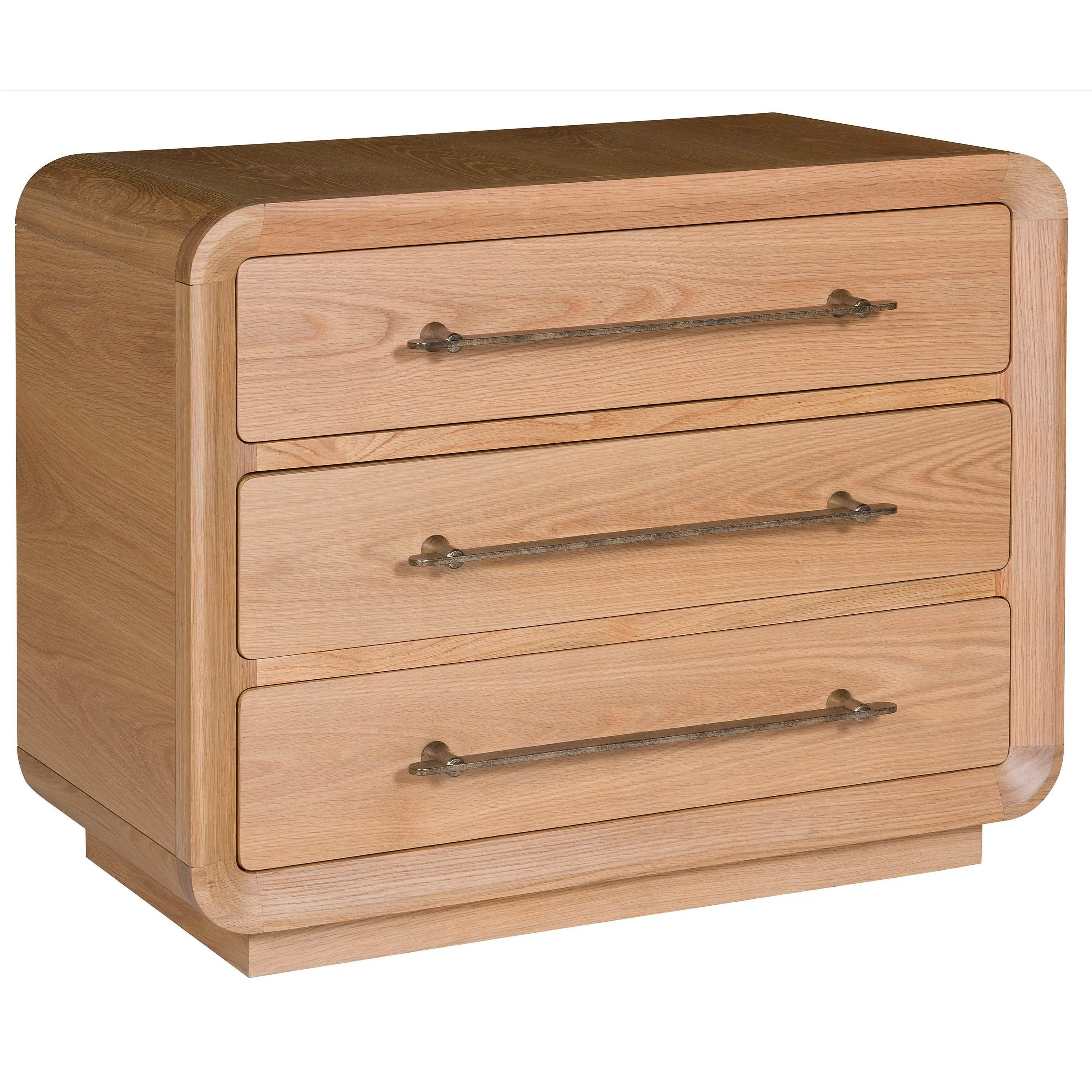 Vanguard Form Three Drawer Nightstand - Image 10