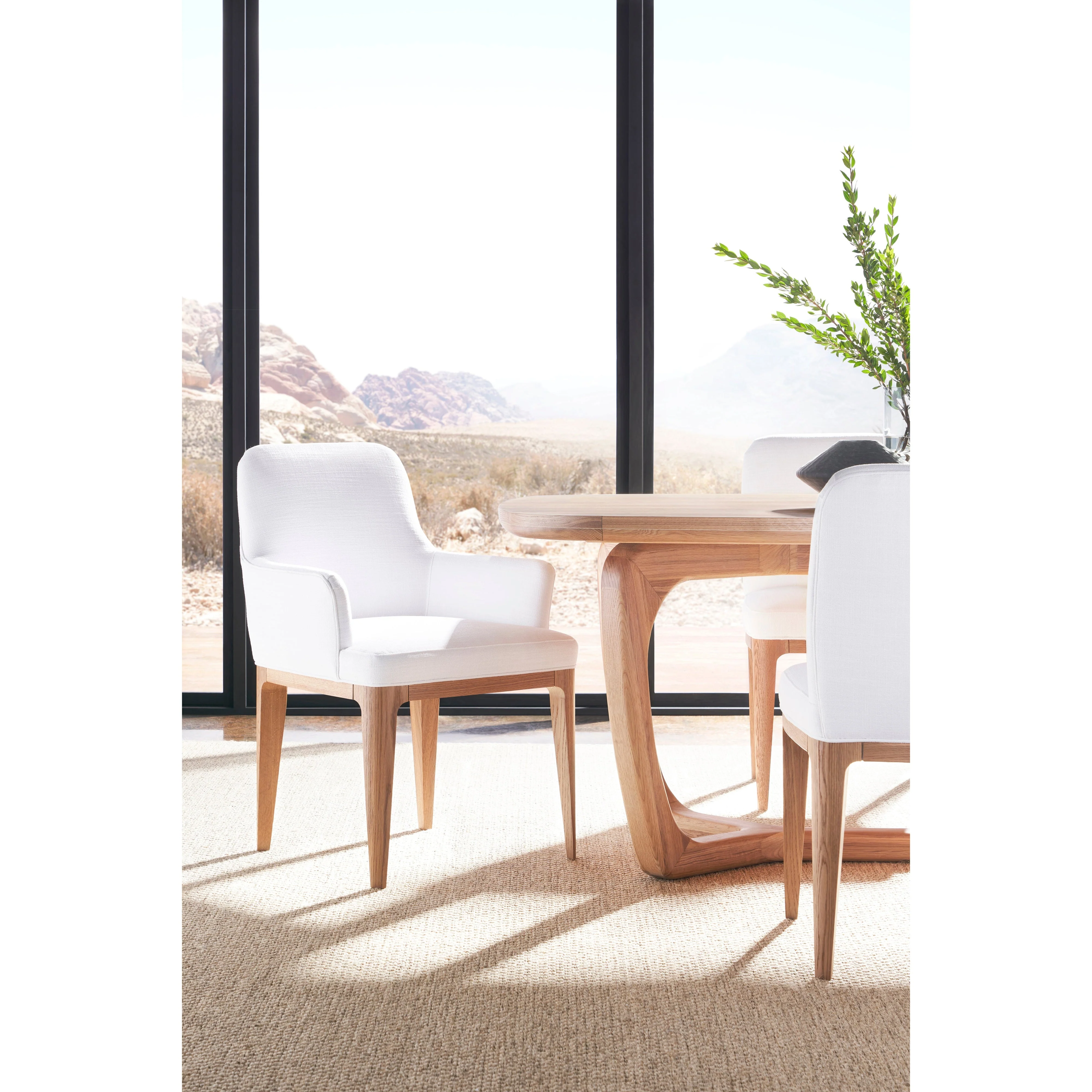 Vanguard Form Trestle Dining Table - Image 4