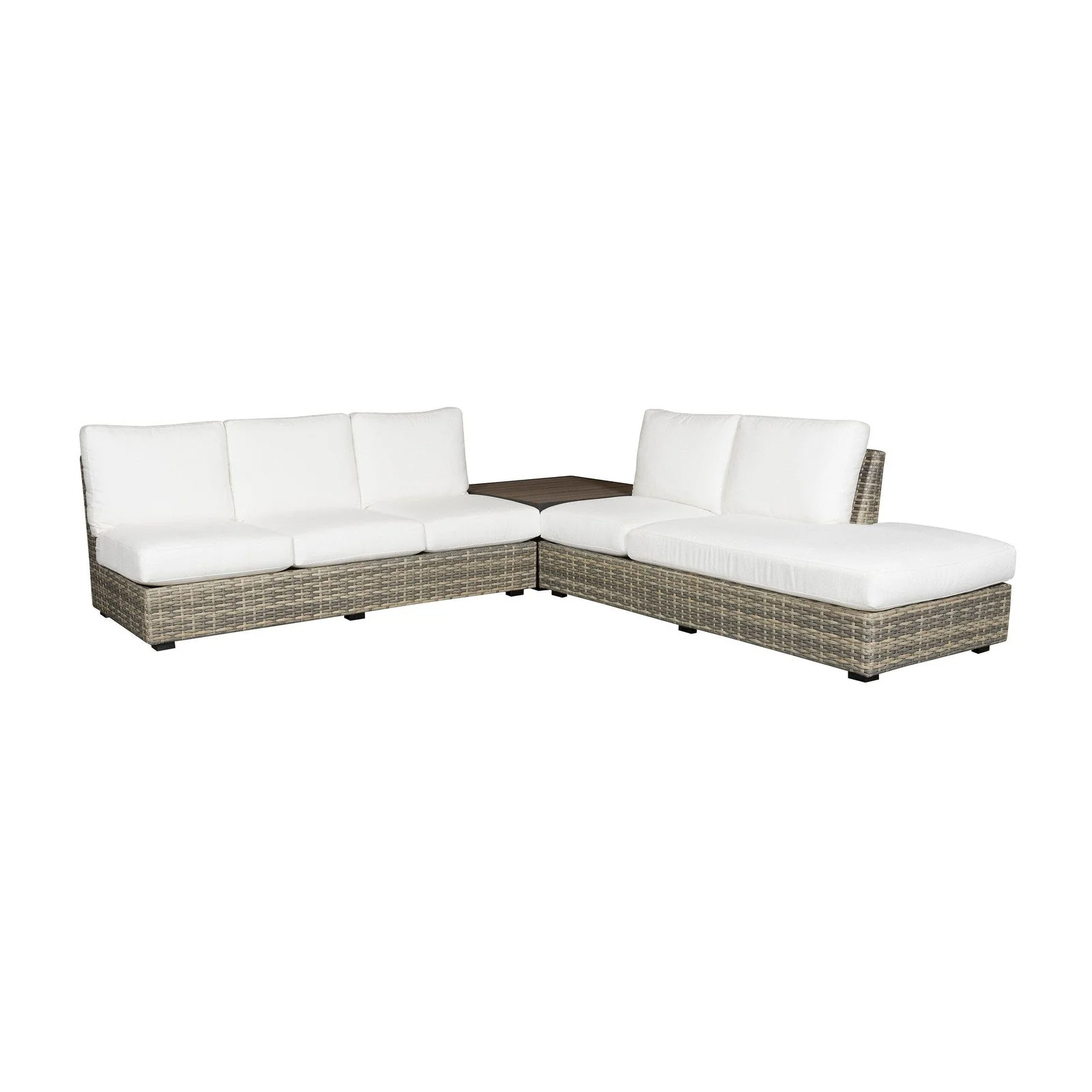 Vanguard Montclair Outdoor Armless Sofa - Image 4