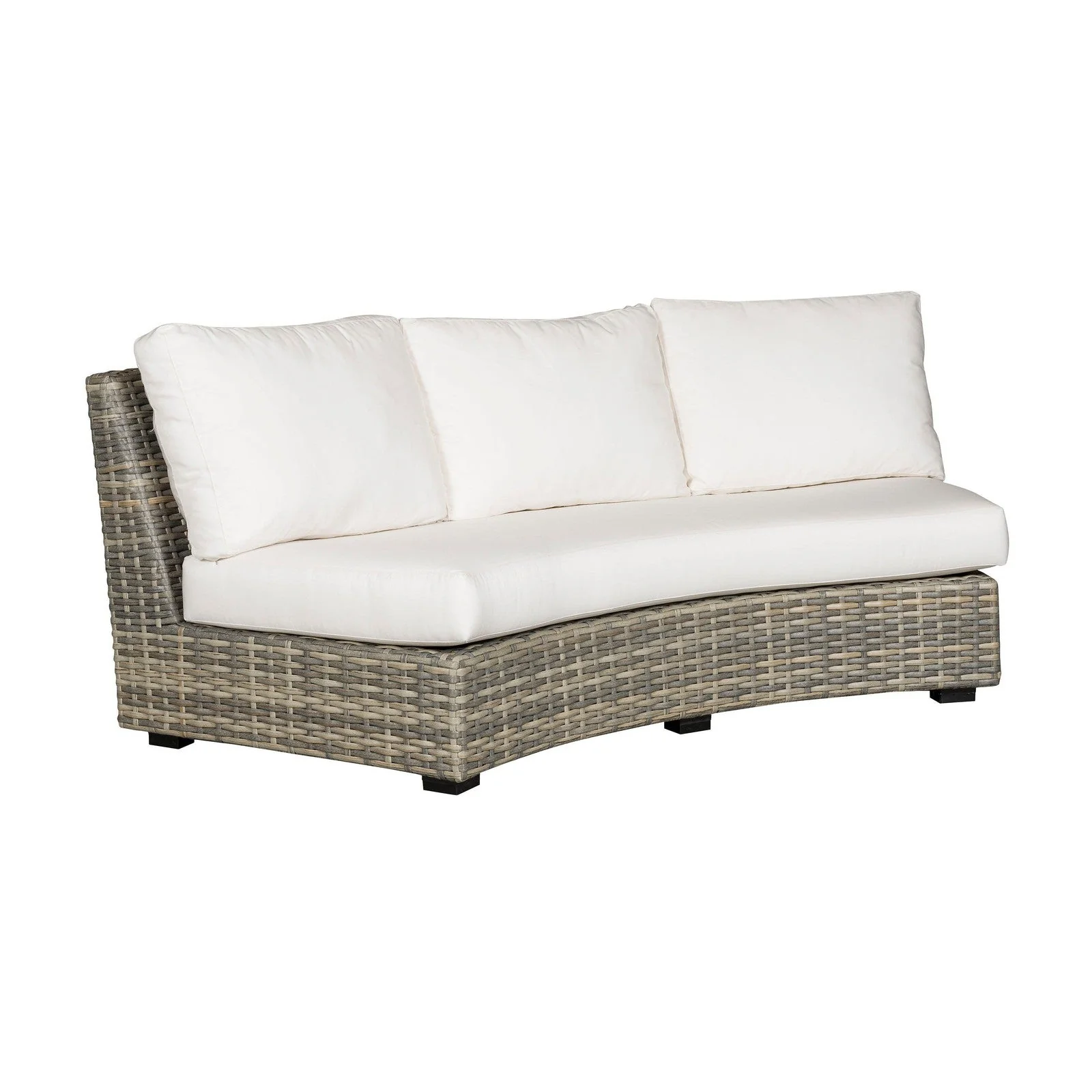 Vanguard Montclair Outdoor Large Curved Armless Sofa - Image 3