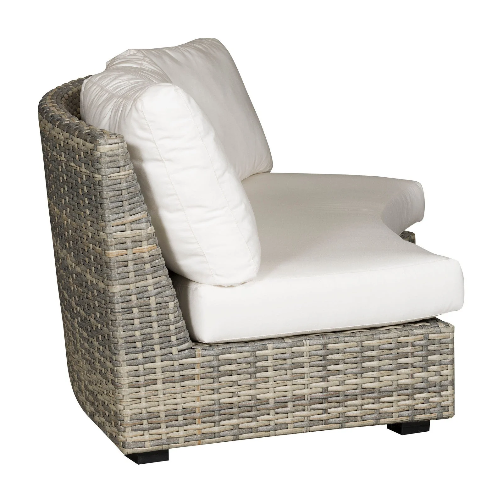Vanguard Montclair Outdoor Large Curved Armless Sofa - Image 4