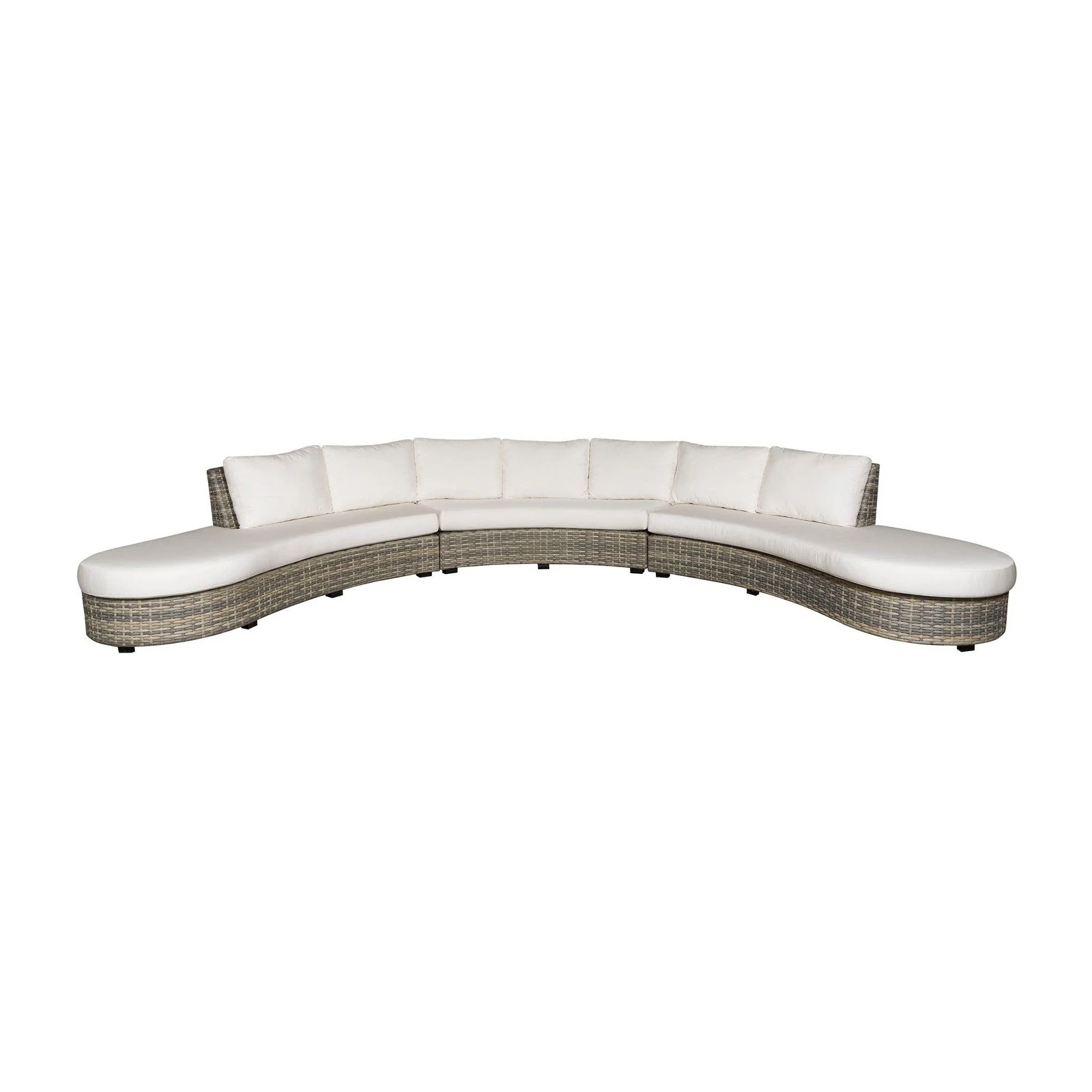 Vanguard Montclair Outdoor Left Curved Lounge - Image 6