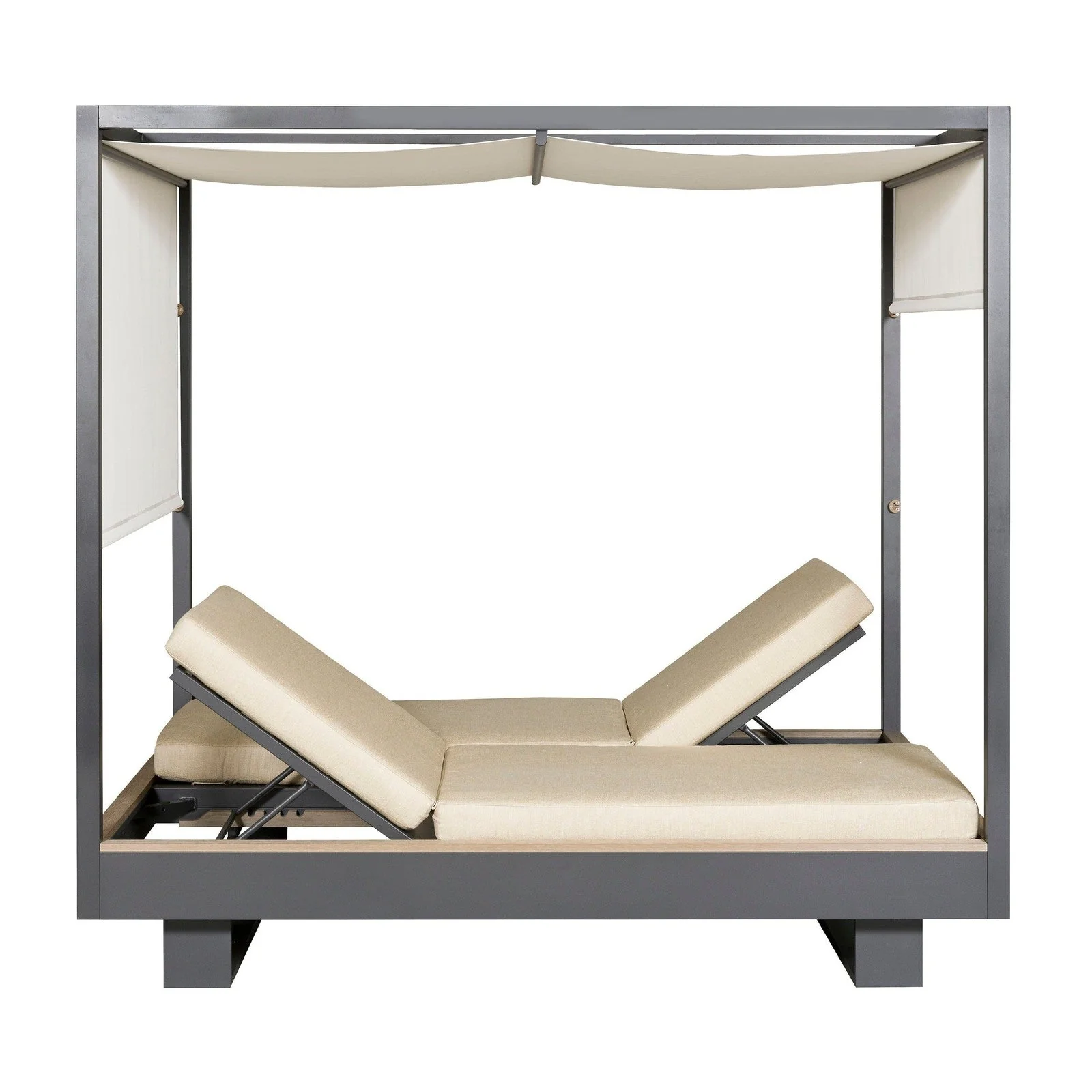 Vanguard Montecito Outdoor Double Reclining Chaise with Cushions - Image 4