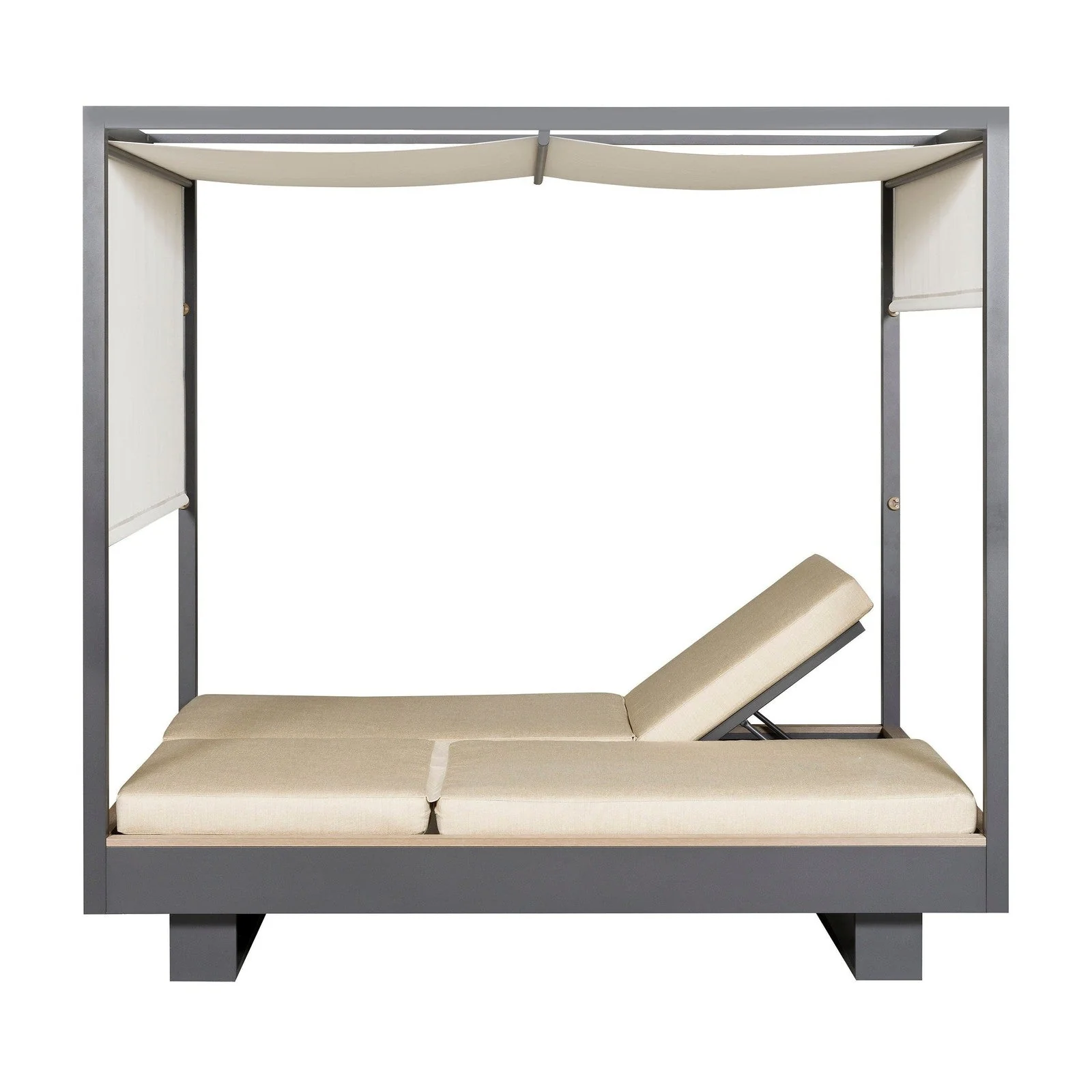 Vanguard Montecito Outdoor Double Reclining Chaise with Cushions - Image 5