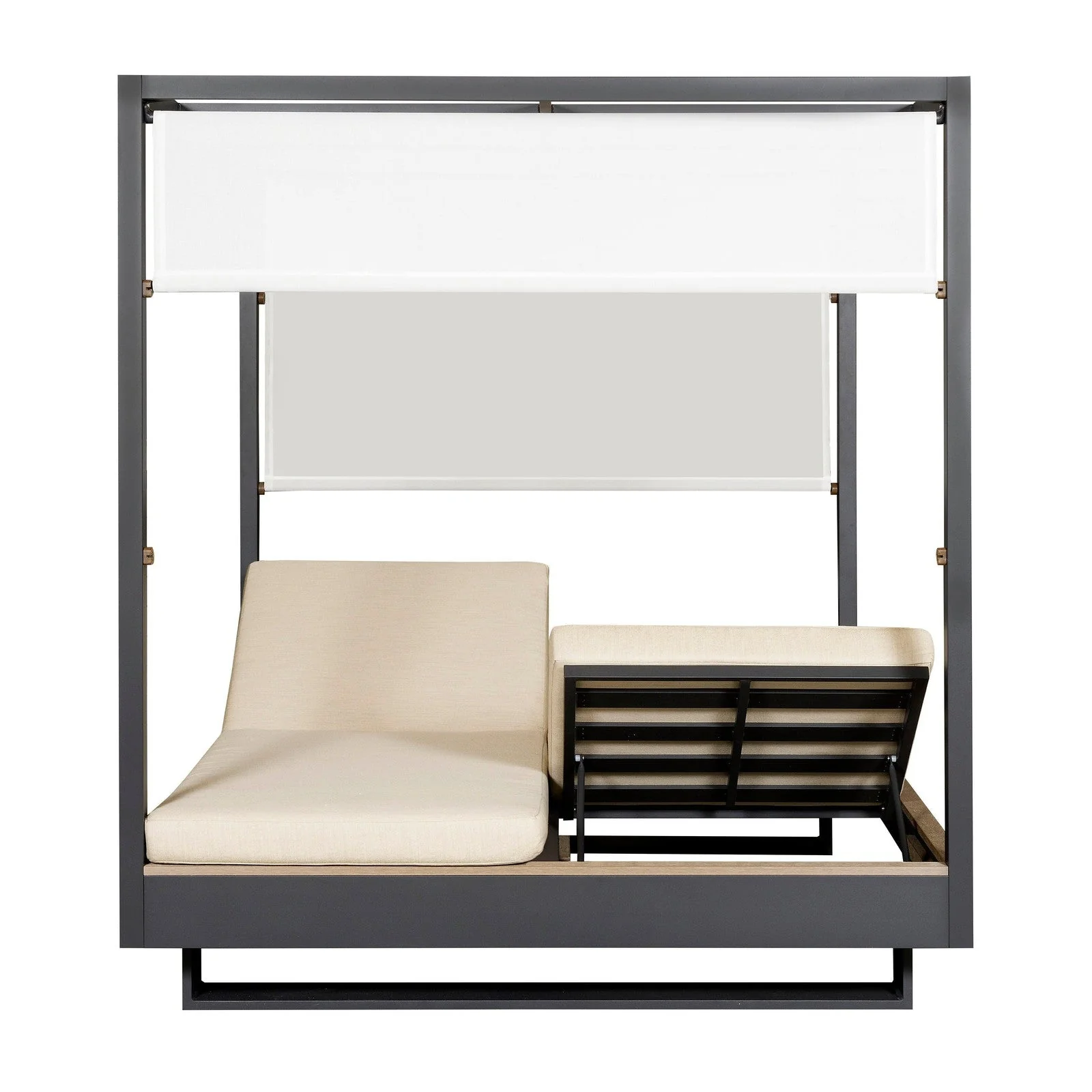 Vanguard Montecito Outdoor Double Reclining Chaise with Cushions - Image 7