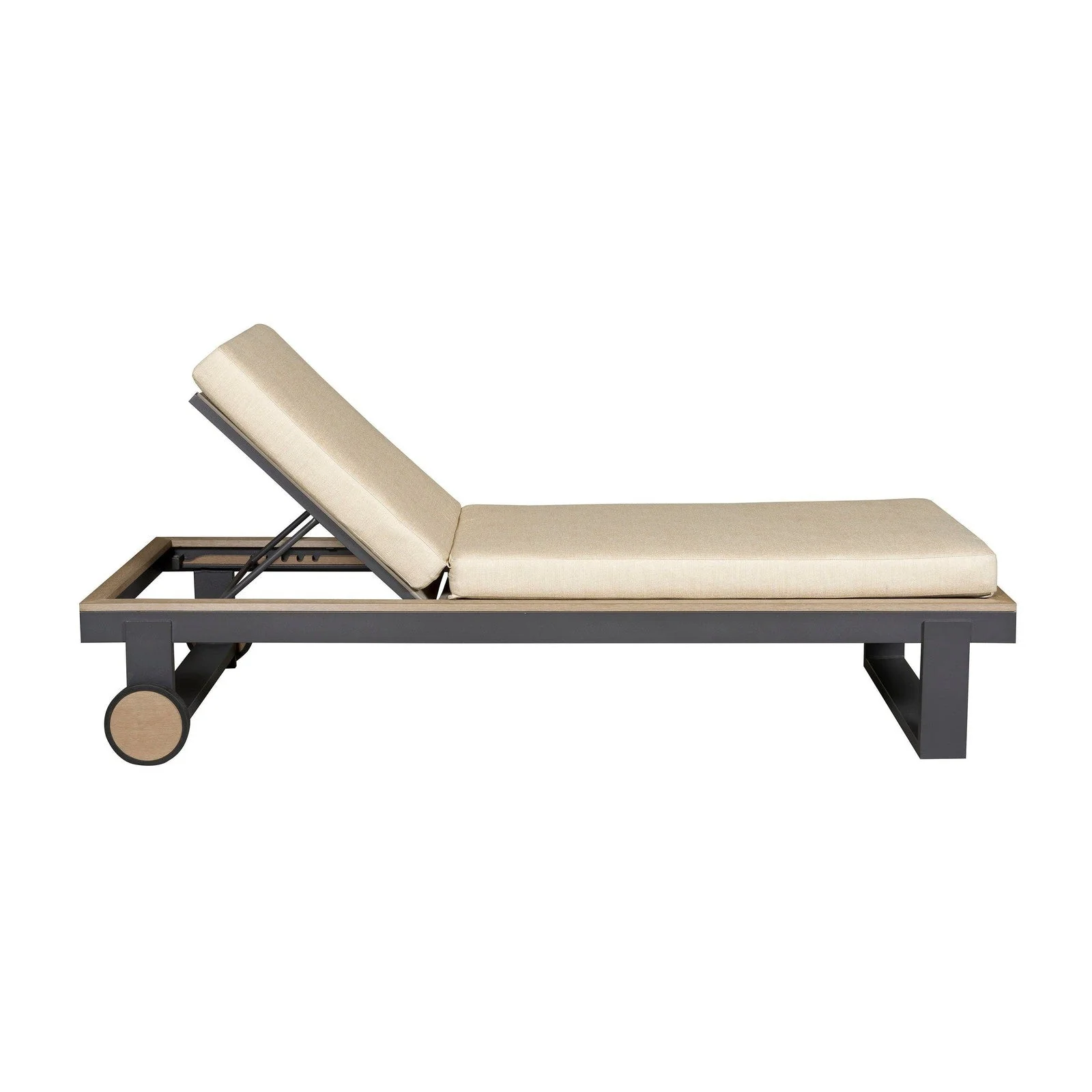 Vanguard Montecito Outdoor Reclining Lounge with Cushion - Image 4