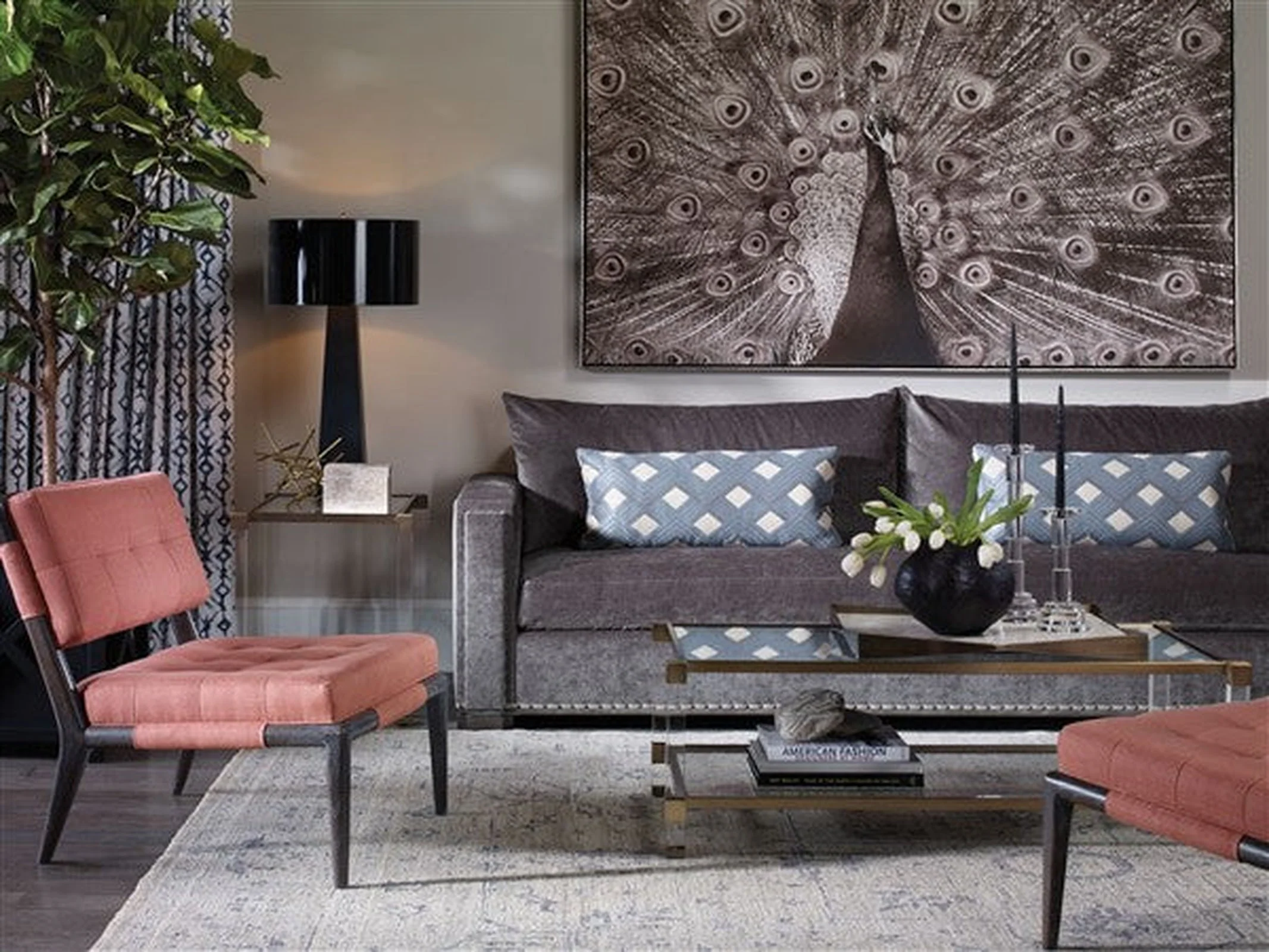 Vanguard Thom Filicia New Field Side Table - Image 4