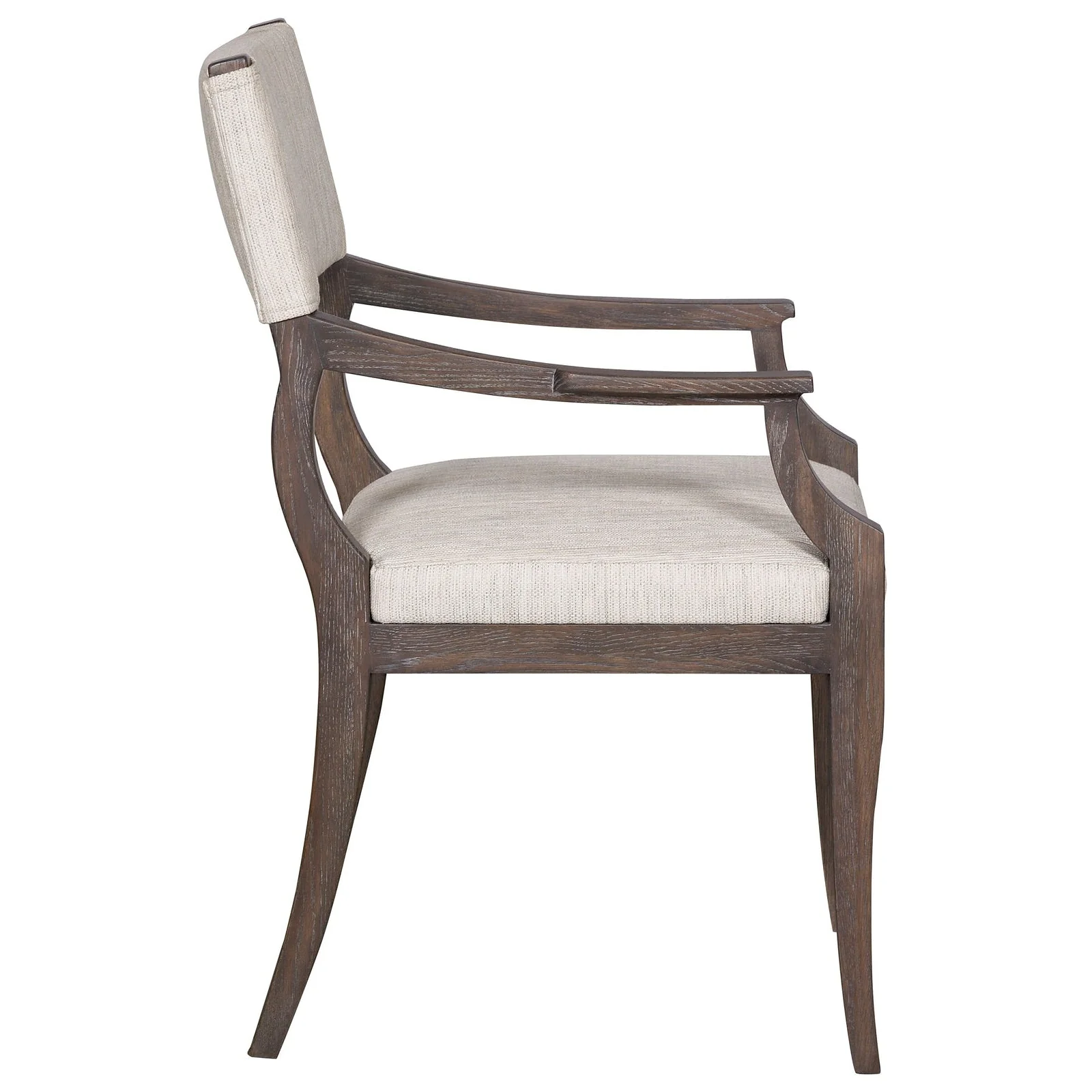Vanguard Ridge Arm Chair with Upholstered Back - Image 8