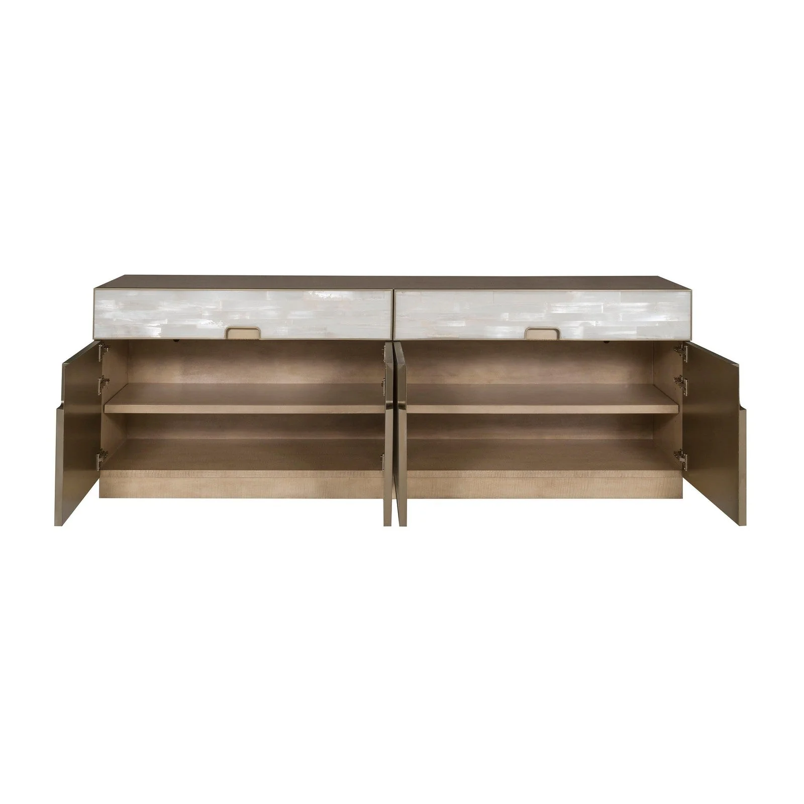 Vanguard Splendor Selenite Entertainment Center - Image 3
