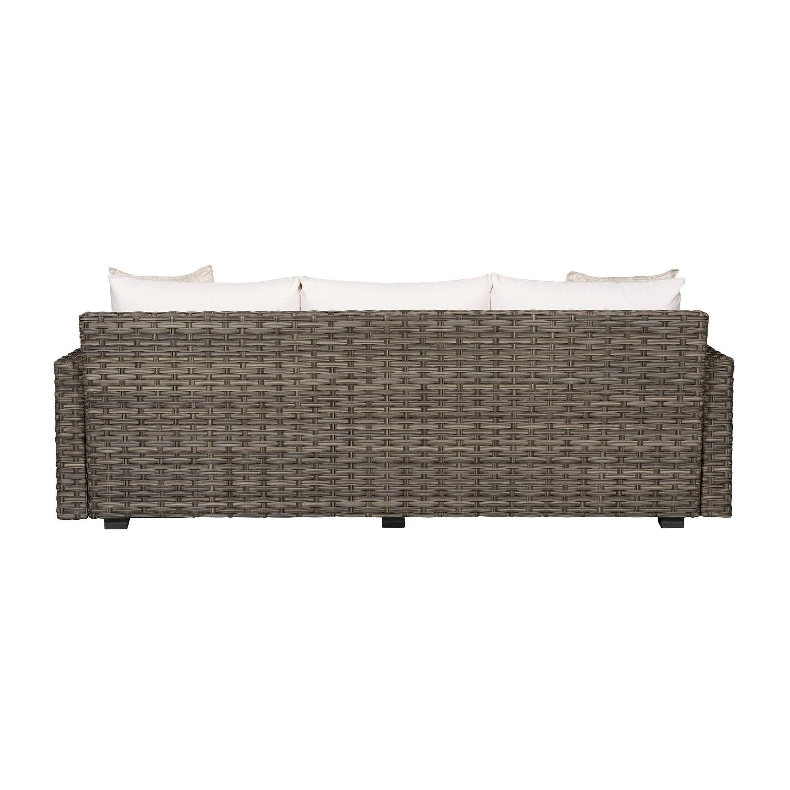 Vanguard Townsend Outdoor Basket Weave Sofa - Image 5