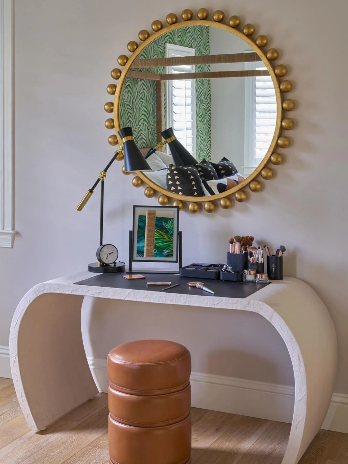 Vaughn Modern Designer Stool - Image 2