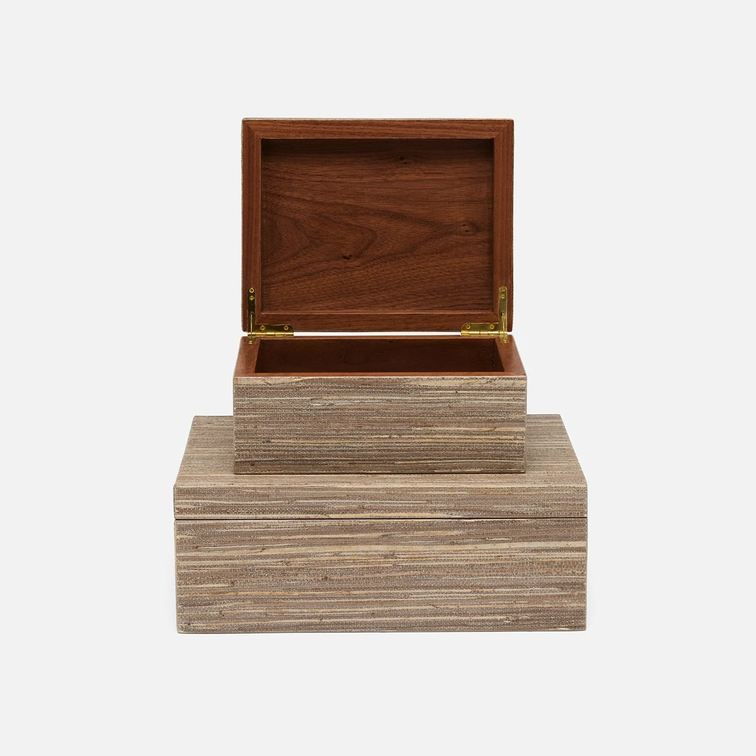 Velma Textured Decorative Box - Set of 2 - Image 2
