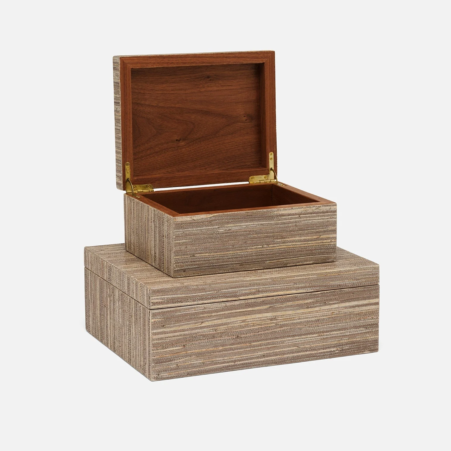 Velma Textured Decorative Box - Set of 2 - Image 3