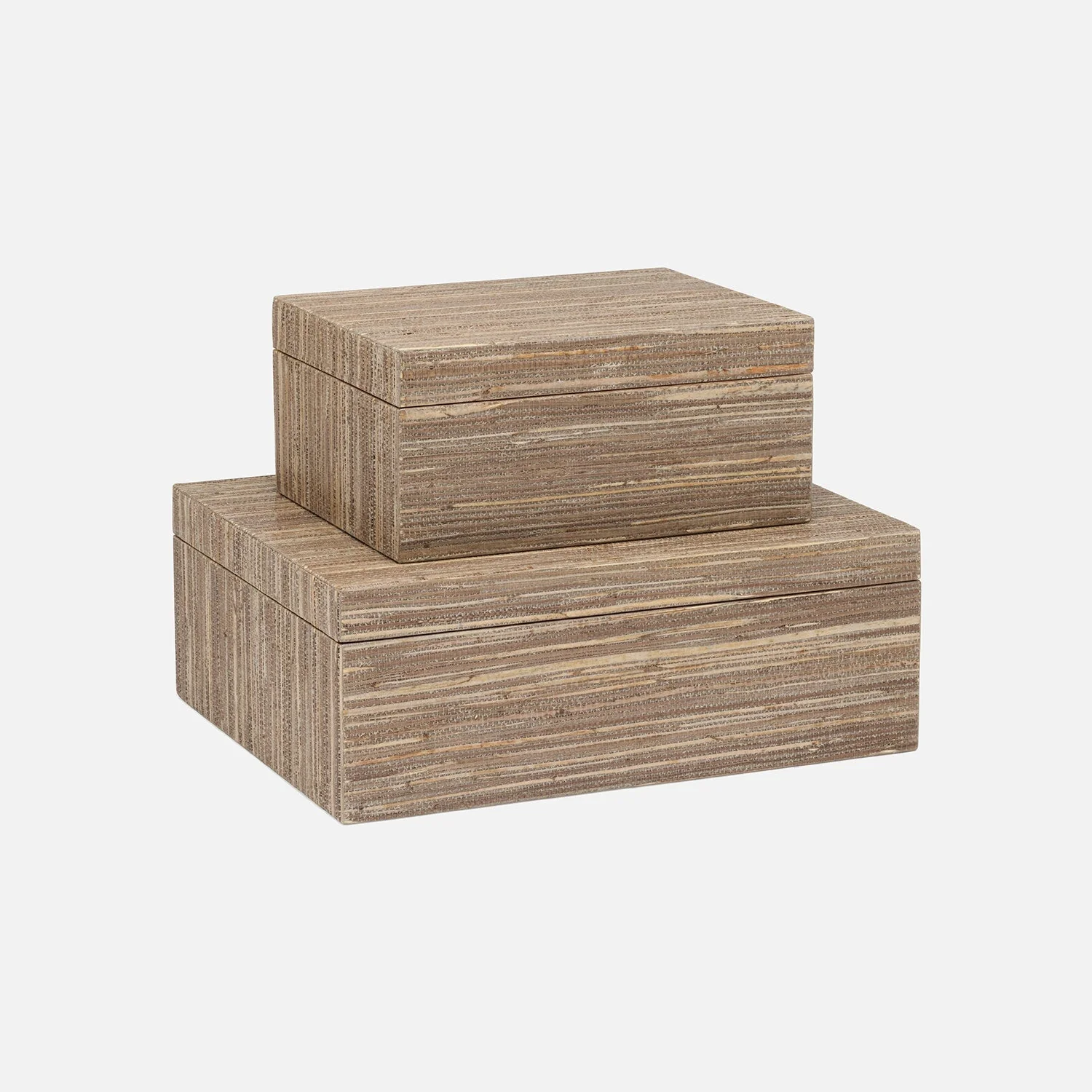 Velma Textured Decorative Box - Set of 2 - Image 4