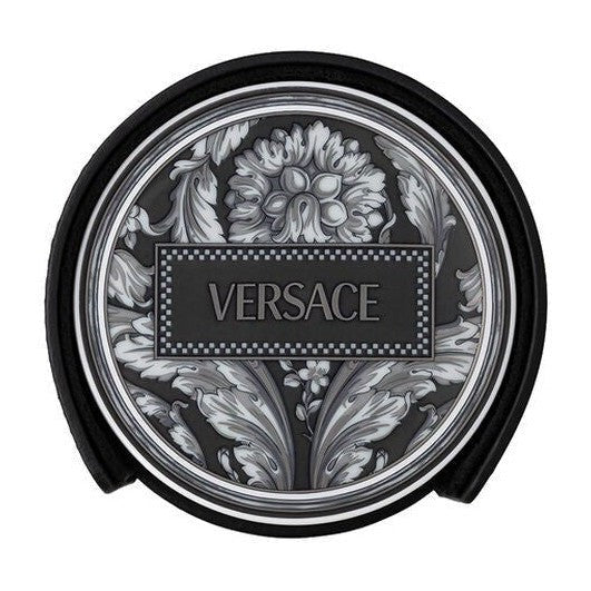 Versace Barocco Haze Coaster in Leather Box - Set of 4 - Image 2