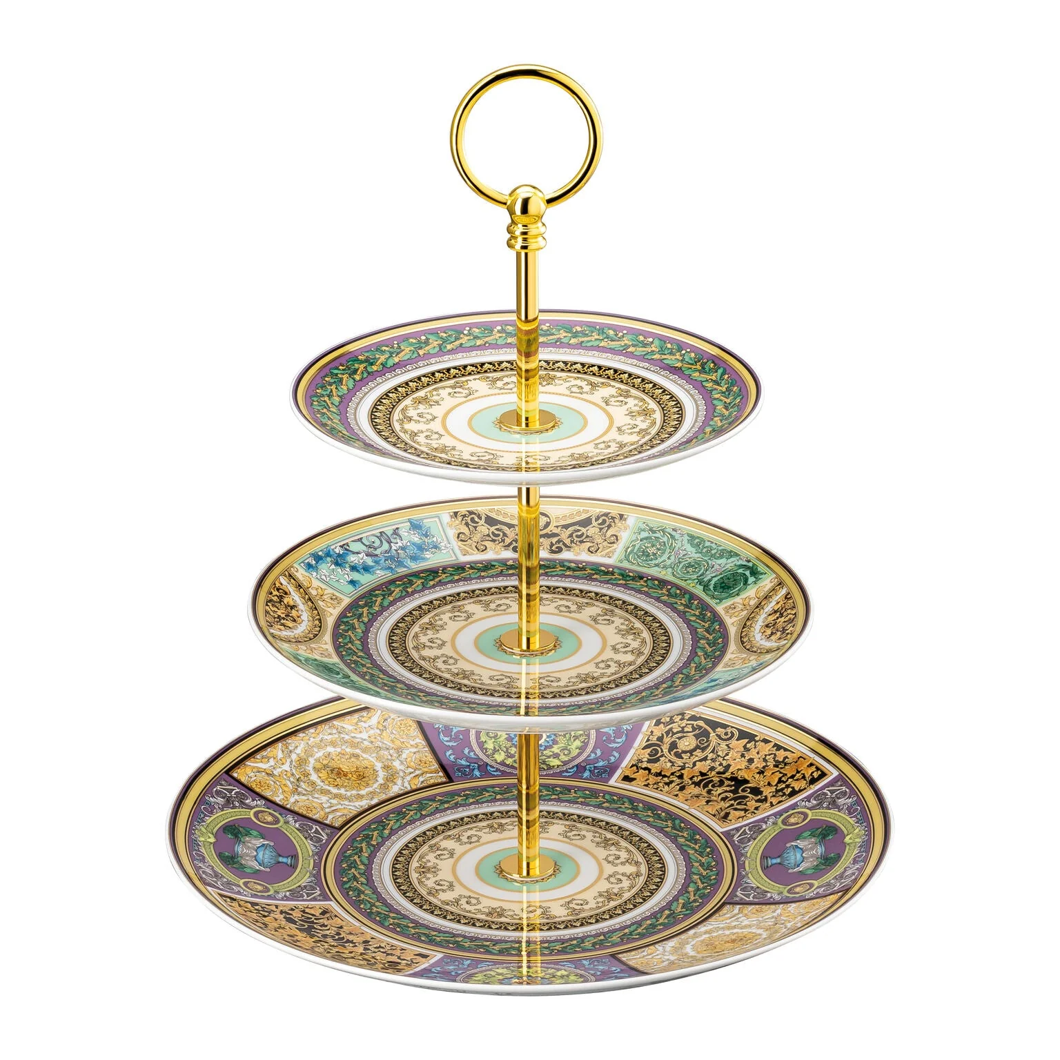 Versace Barocco Mosaic Etagere 3 Tiers - Image 2