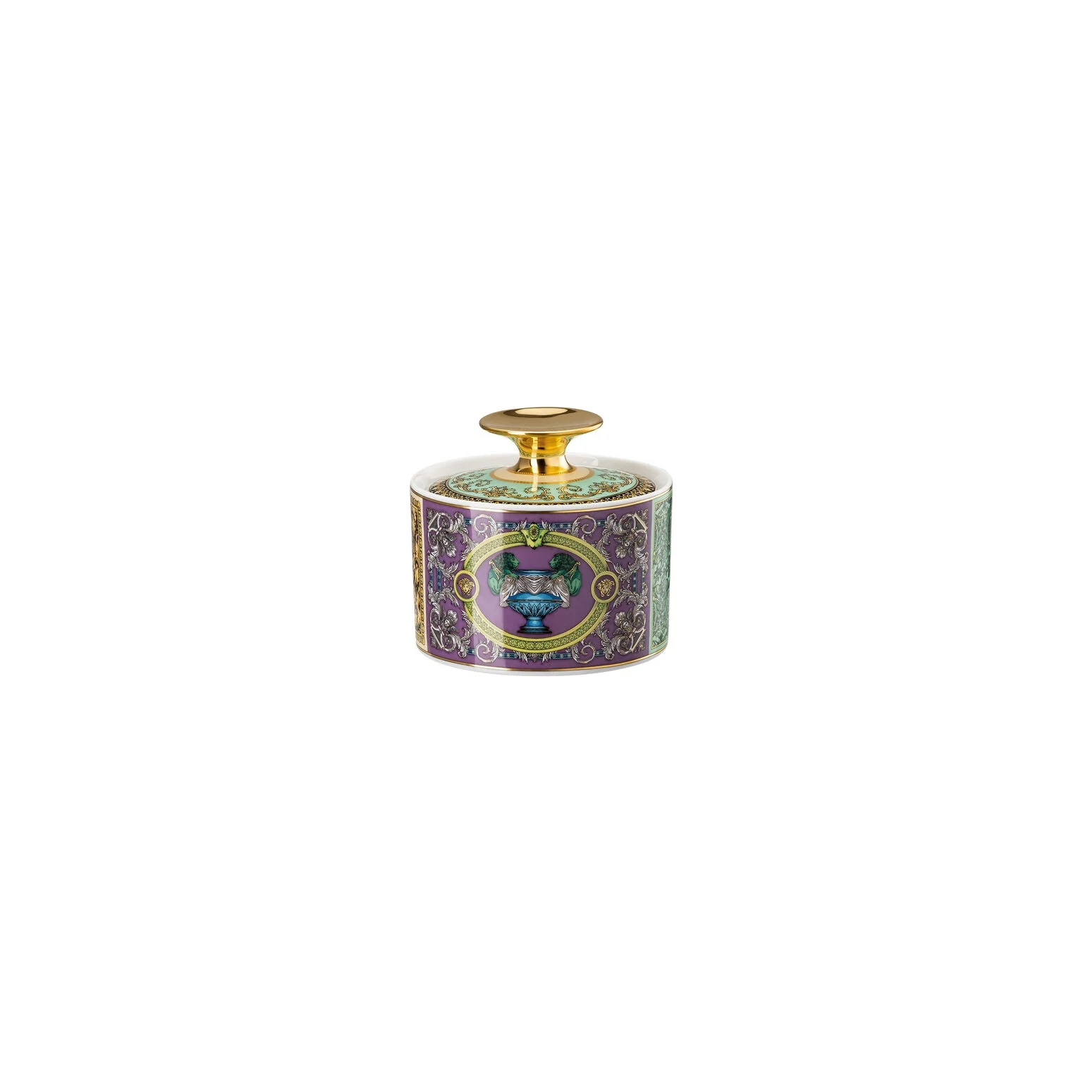 Versace Barocco Mosaic Sugar Bowl Covered - Image 3