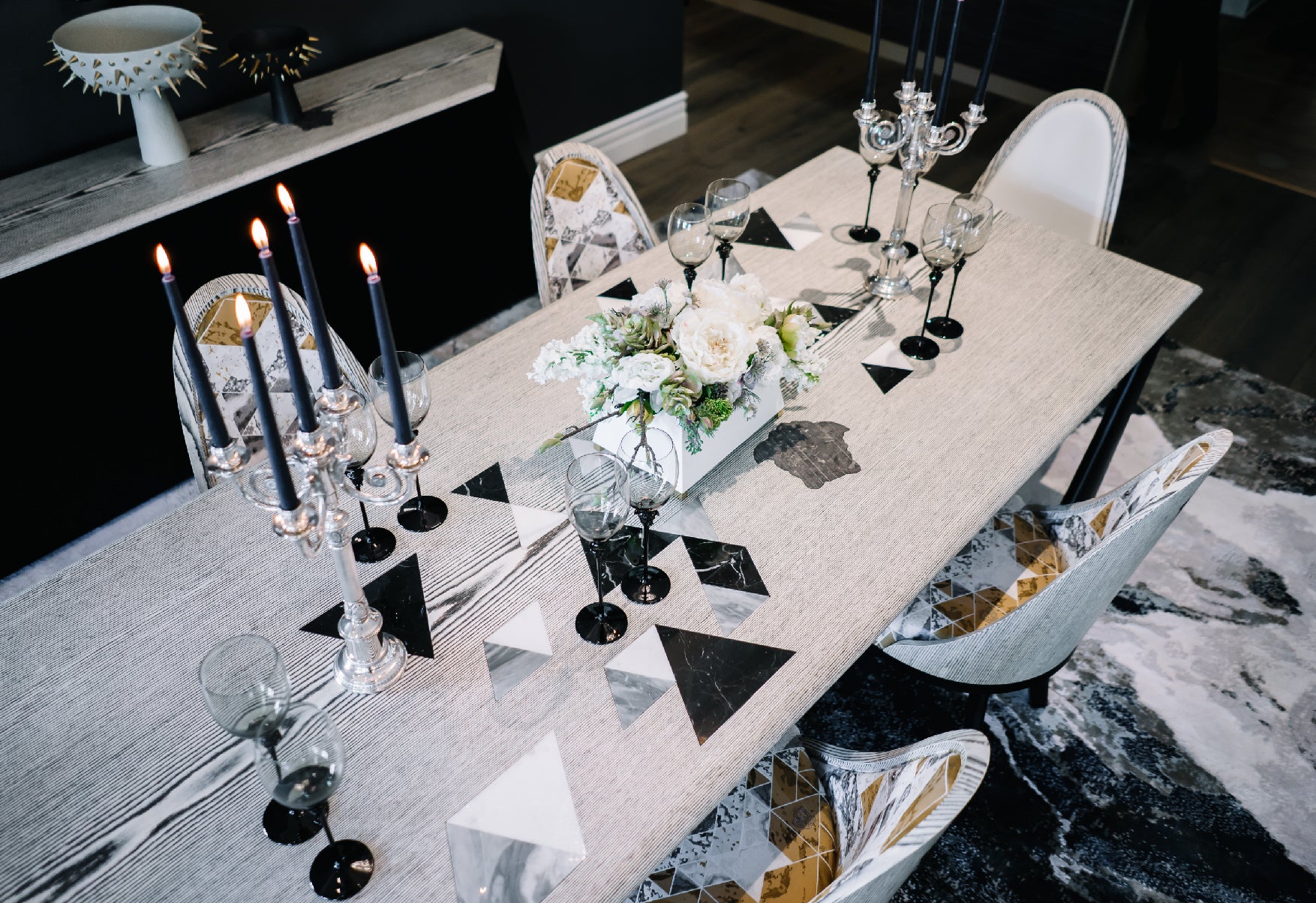 Versace Home VM11 6 Dining Chairs Floor Sample - Image 2