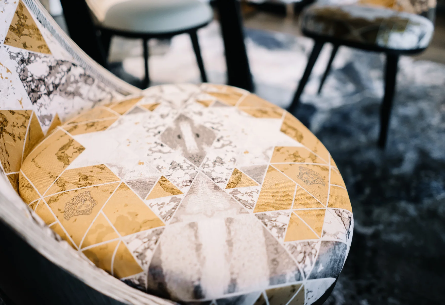 Versace Home VM11 6 Dining Chairs Floor Sample - Image 6