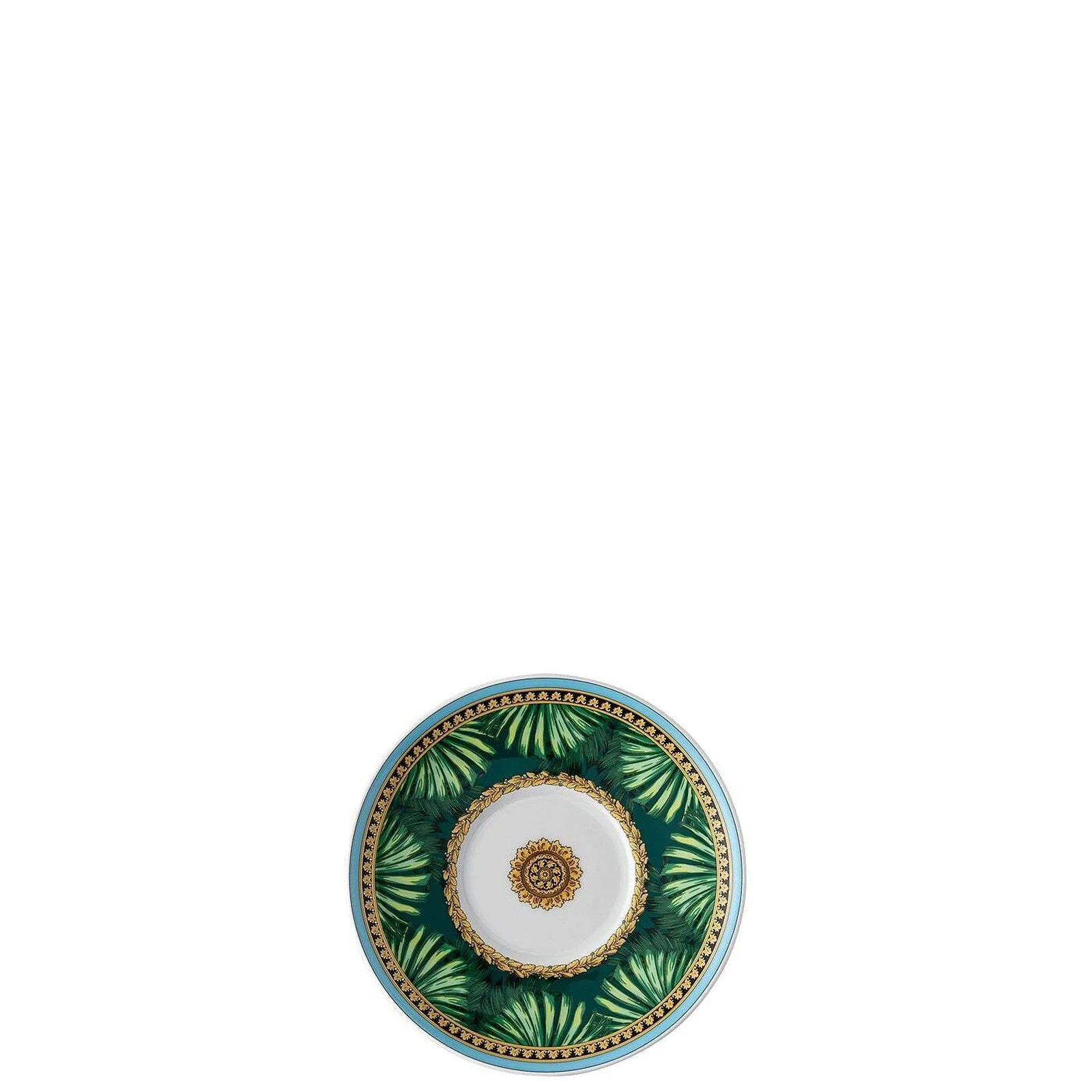 Versace Jungle Animalier Green AD Cup & Saucer - Image 2