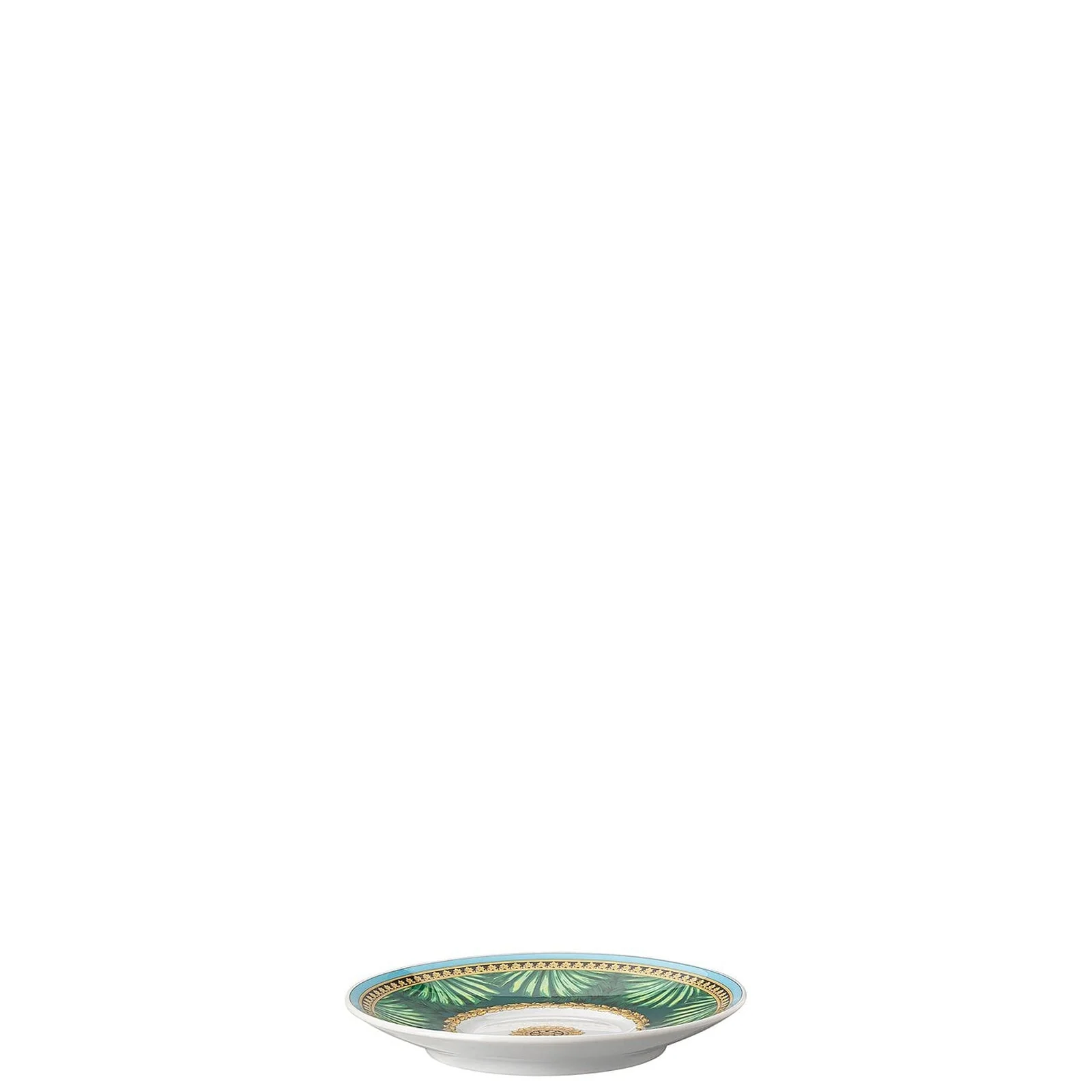 Versace Jungle Animalier Green AD Cup & Saucer - Image 4