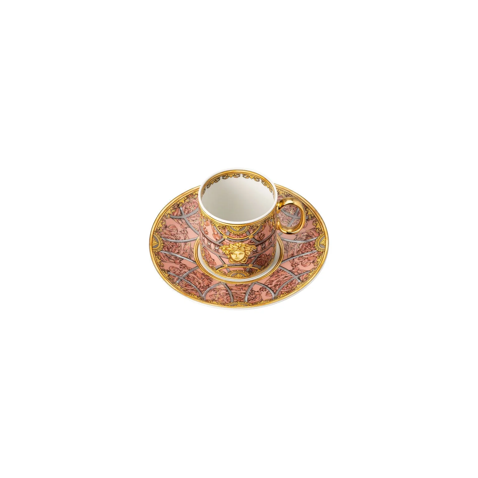 Versace La Scala del Palazzo Rosa AD Cup & Saucer - Image 2