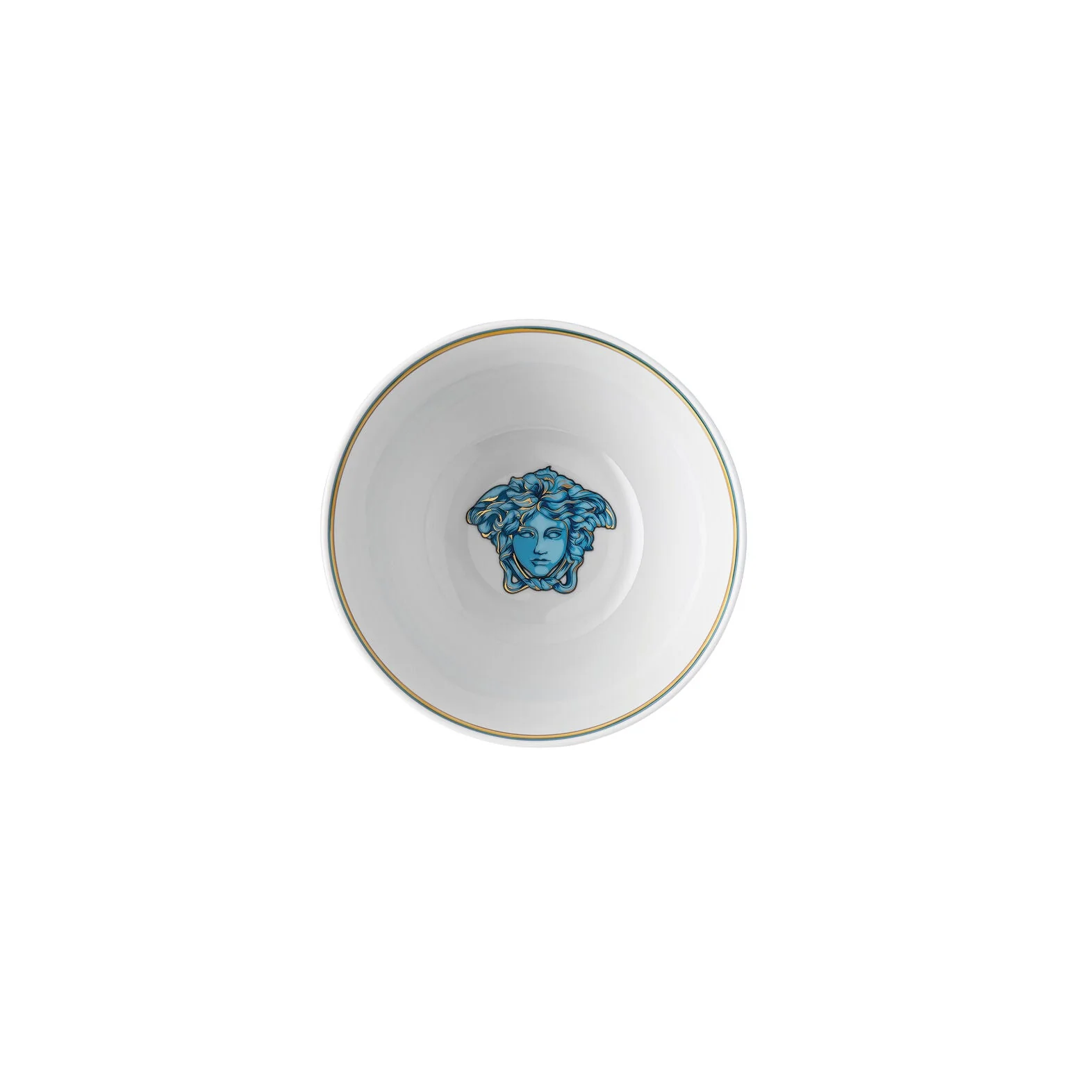 Versace Medusa Amplified Cereal Bowl - Blue Coin - Image 3