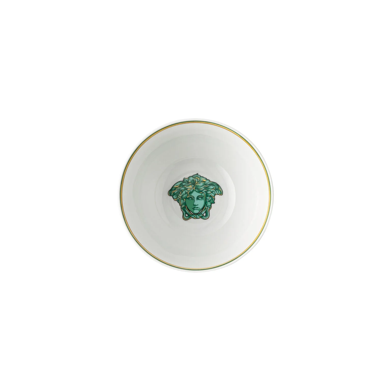 Versace Medusa Amplified Cereal Bowl - Green Coin - Image 3