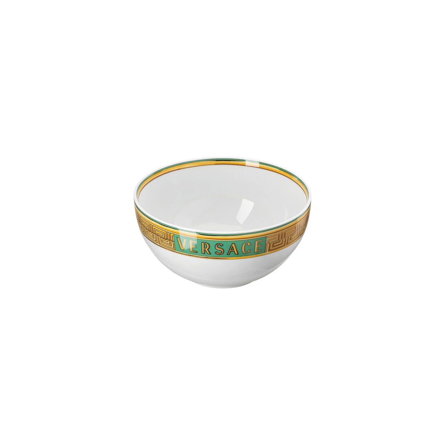 Versace Medusa Amplified Cereal Bowl - Green Coin - Image 4