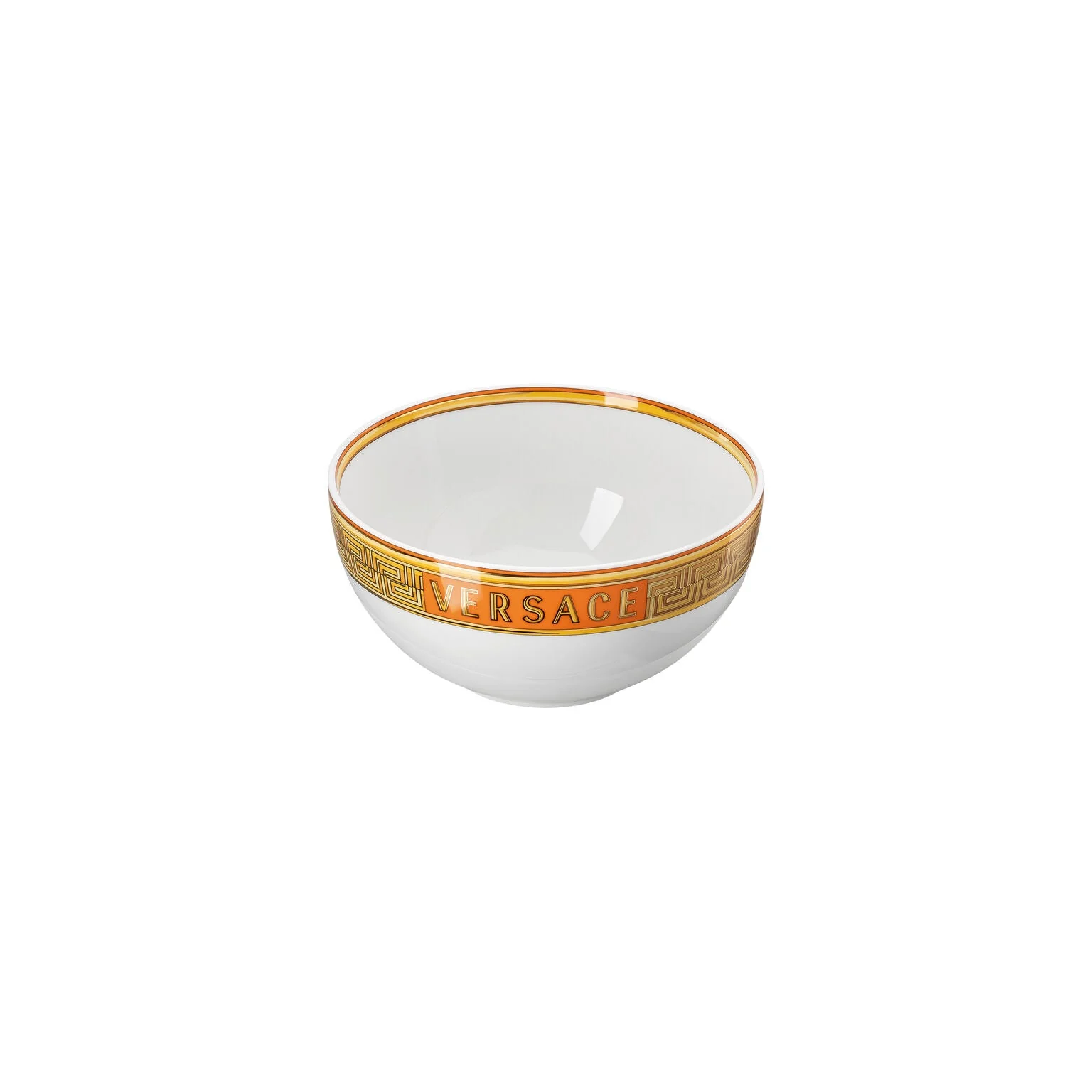 Versace Medusa Amplified Cereal Bowl - Orange Coin - Image 4