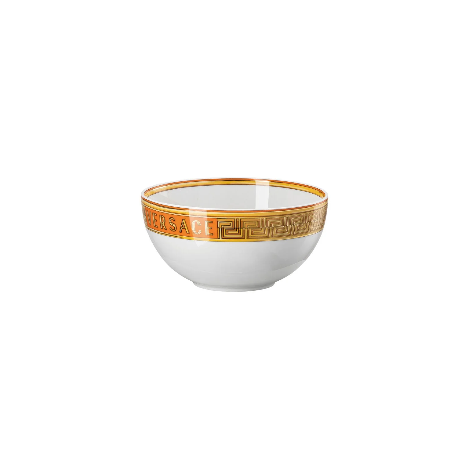 Versace Medusa Amplified Cereal Bowl - Orange Coin - Image 5