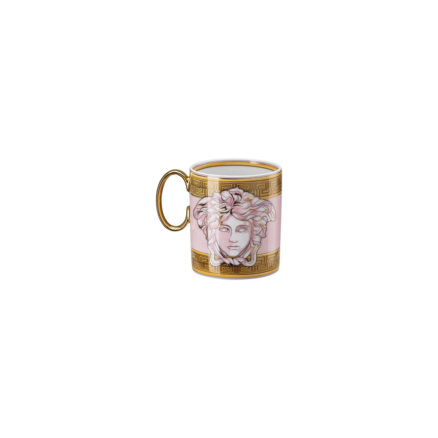 Versace Medusa Amplified Mug With Handle - Pink Coin - Image 2