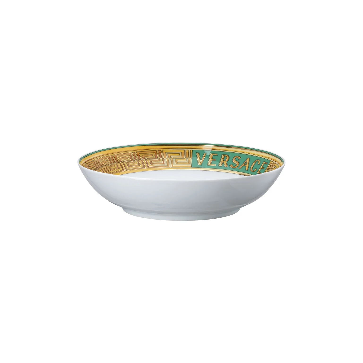 Versace Medusa Amplified Rim Soup - Green Coin - Image 2