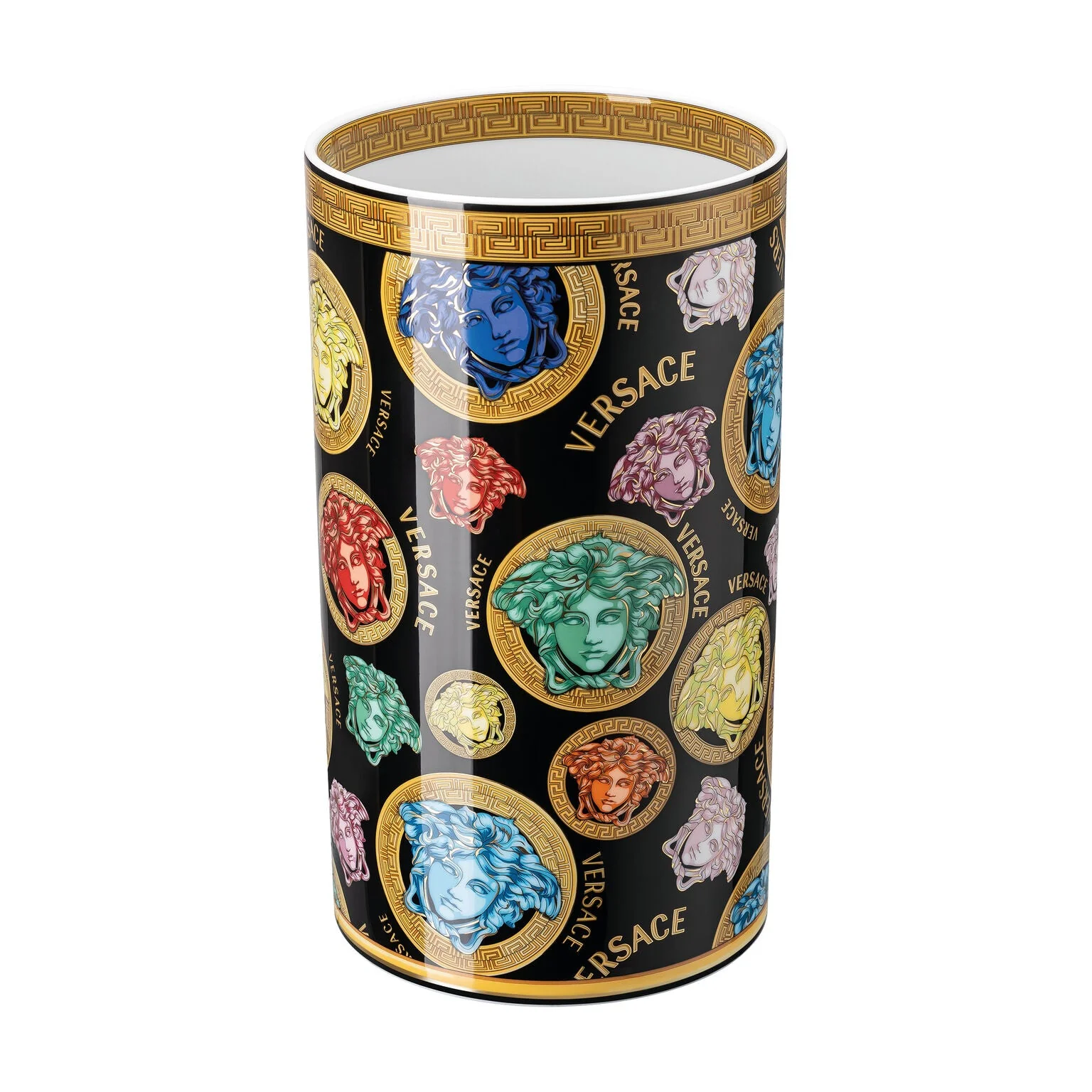 Versace Medusa Amplified Vase - Multicolor - 11.75 Inch - Image 2