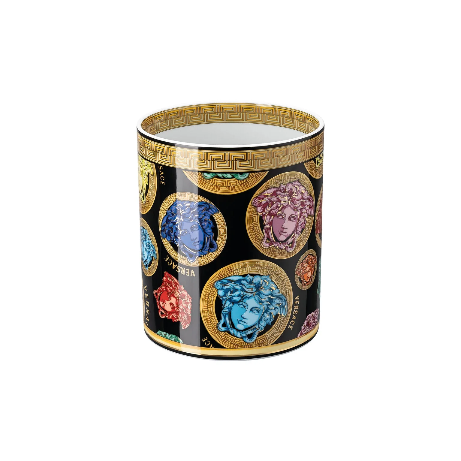 Versace Medusa Amplified Vase - Multicolor - 7 Inch - Image 3