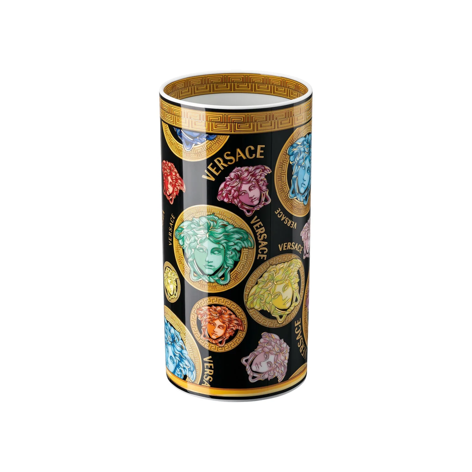 Versace Medusa Amplified Vase - Multicolor - 9.5 Inch - Image 6