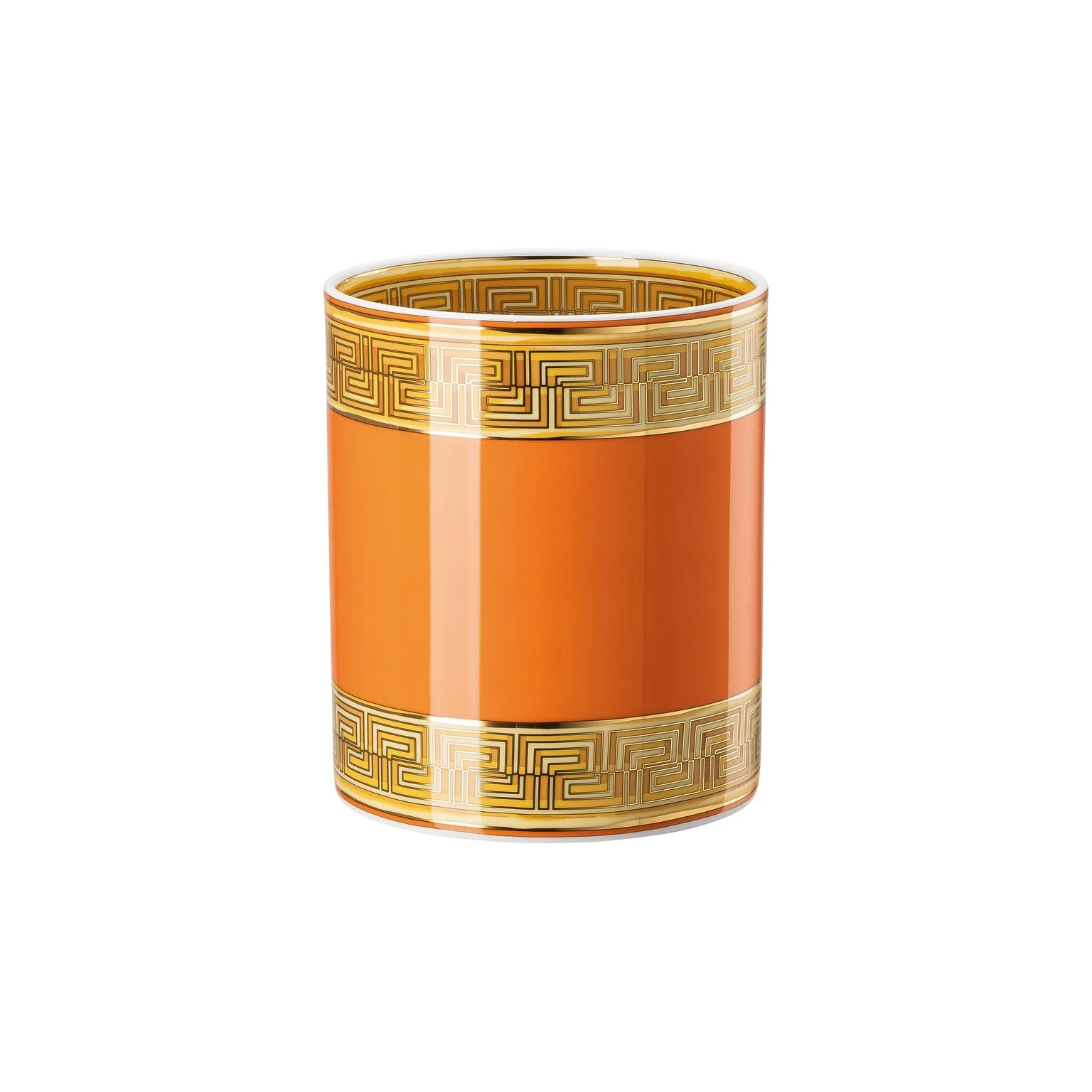 Versace Medusa Amplified Vase - Orange Coin - Image 2