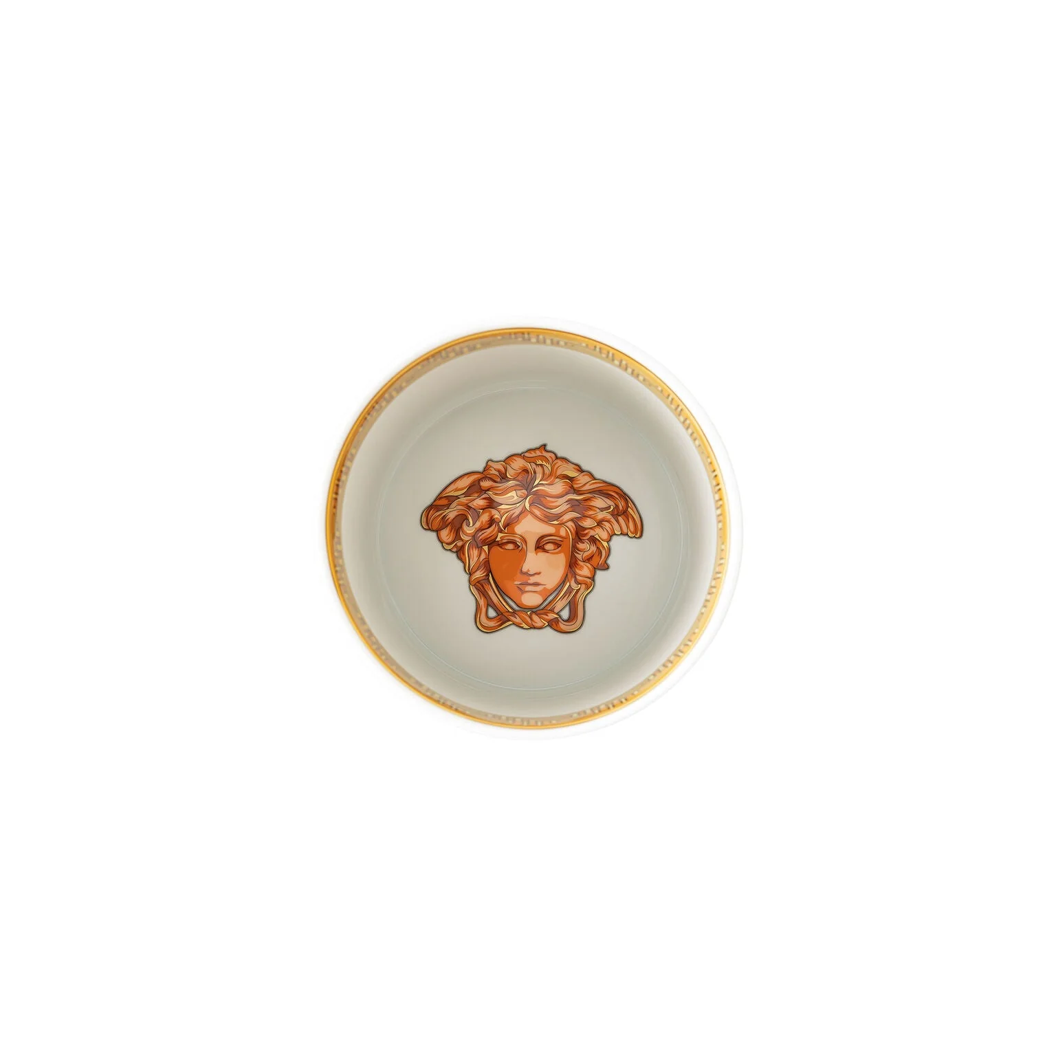 Versace Medusa Amplified Vase - Orange Coin - Image 5