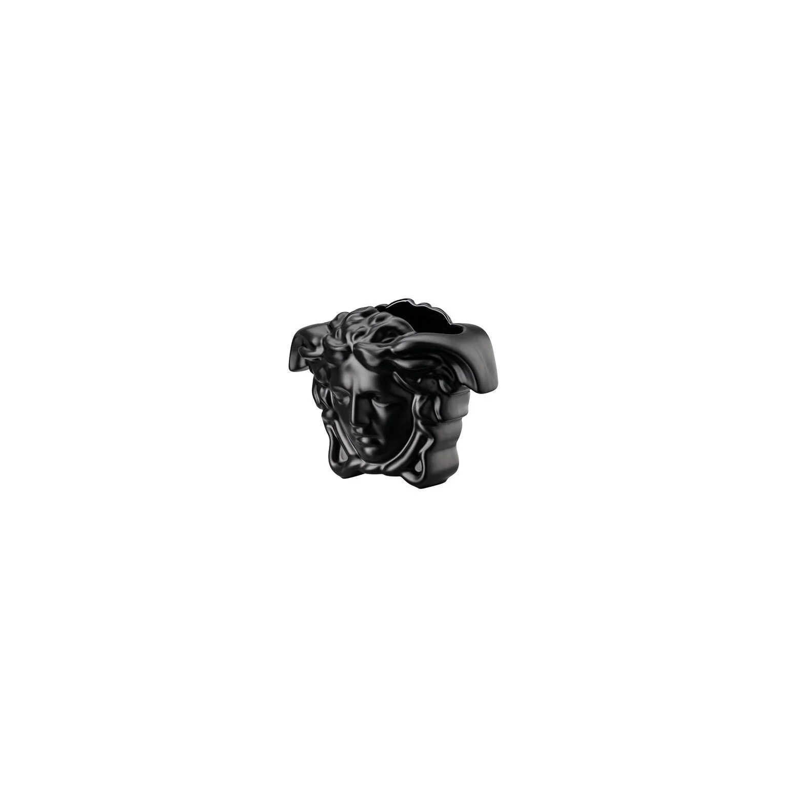 Versace Medusa Grande Vase Black - 3.5 Inch - Image 2