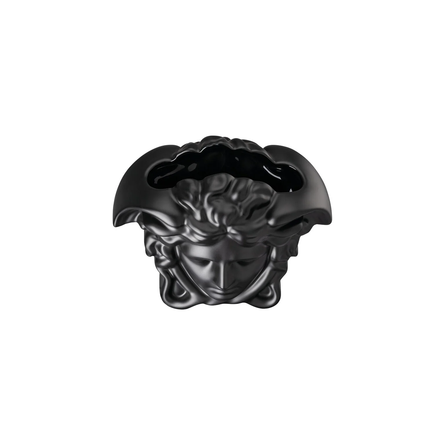 Versace Medusa Grande Vase Black - 6 Inch - Image 2
