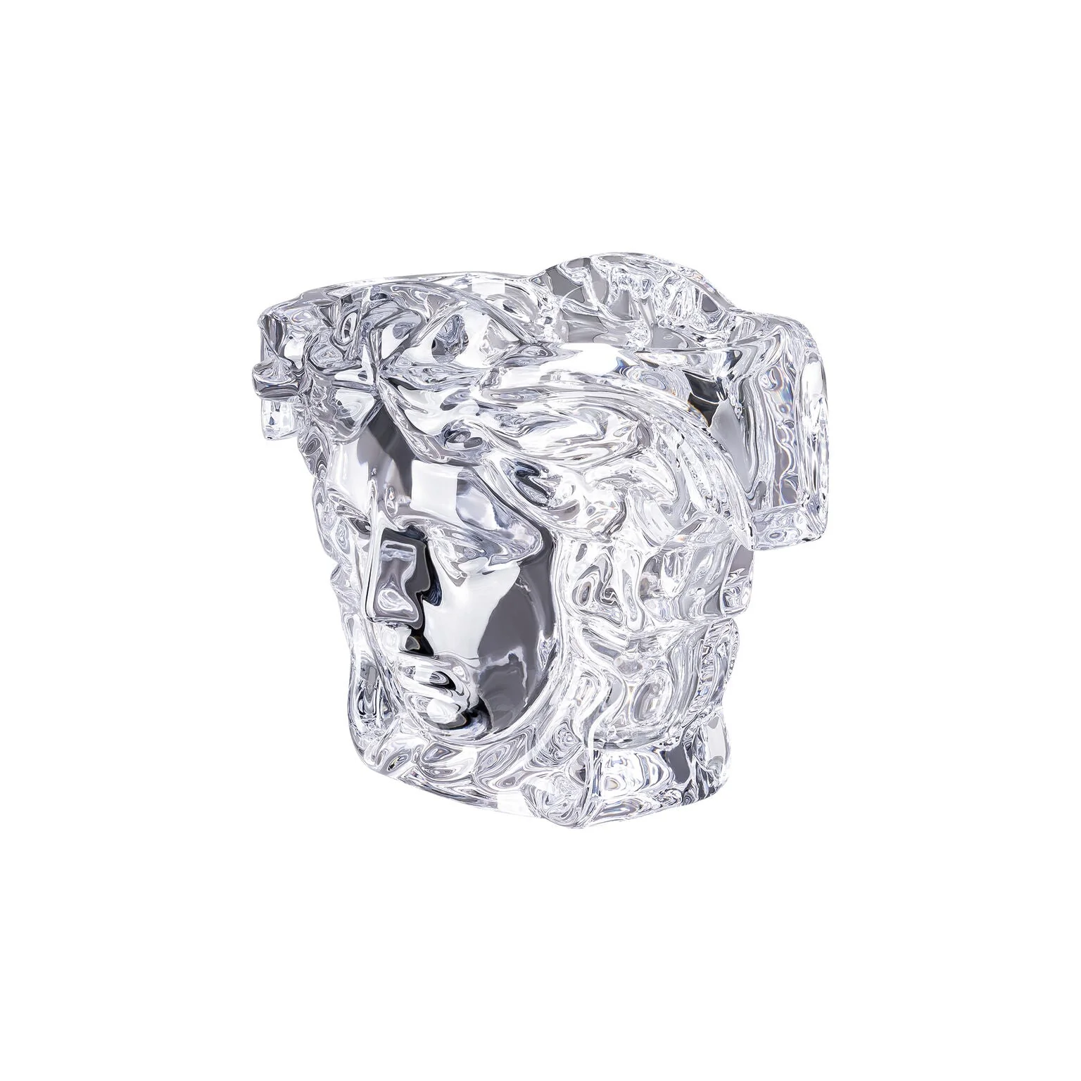 Versace Medusa Grande Vase Crystal Clear - Image 4